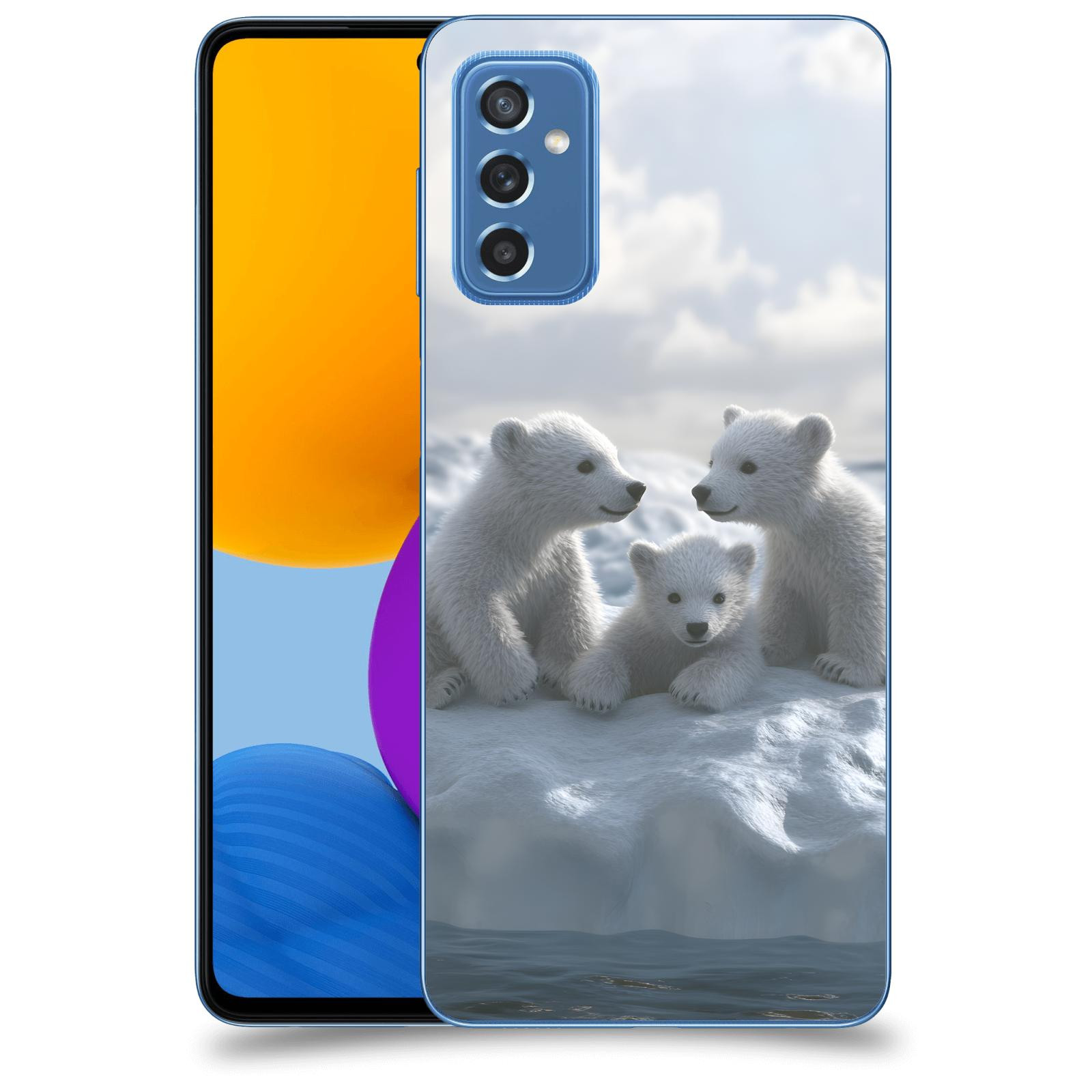 ACOVER Kryt na mobil Samsung Galaxy M52 5G - Medvíďata