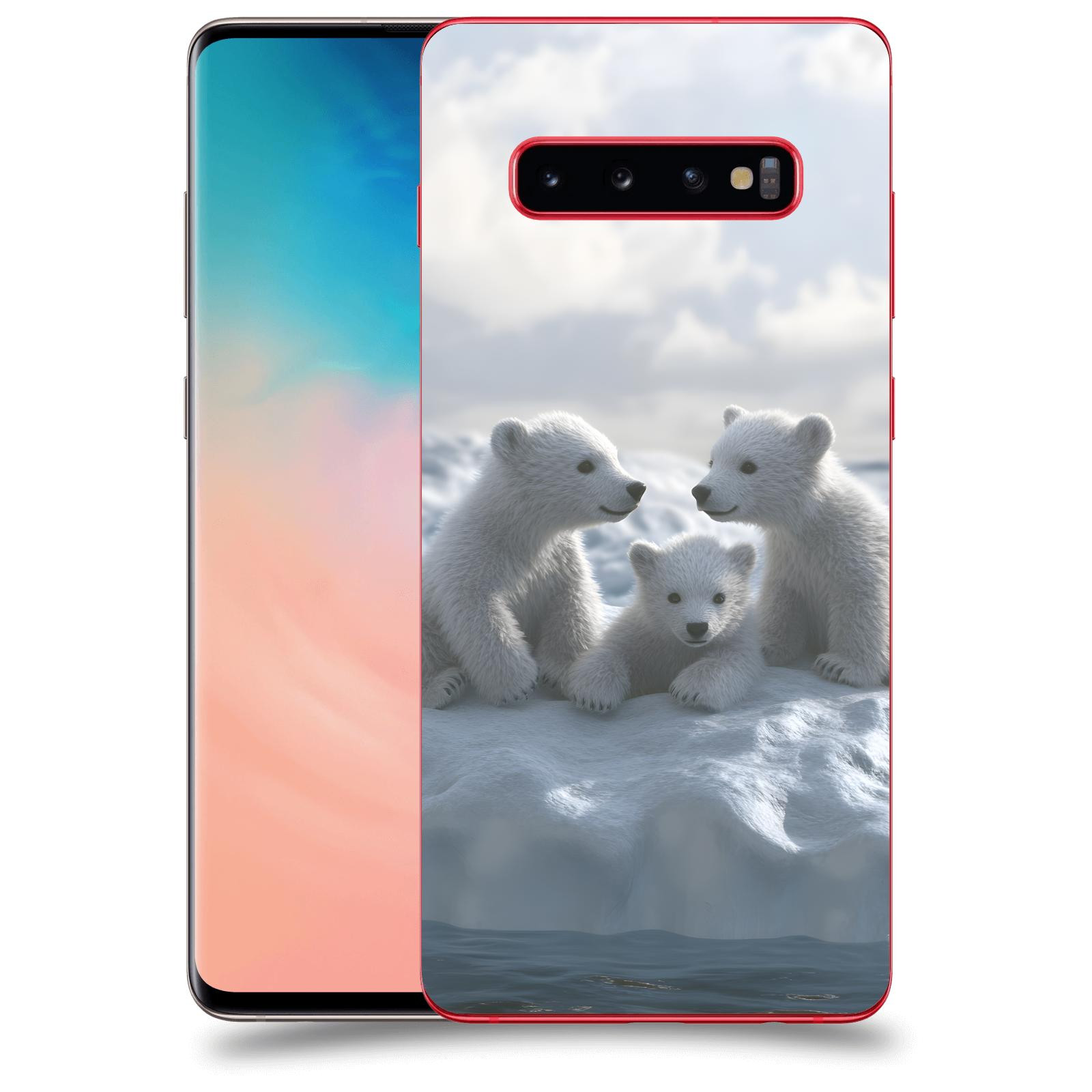 ACOVER Kryt na mobil Samsung Galaxy S10 Plus G975 - Medvíďata