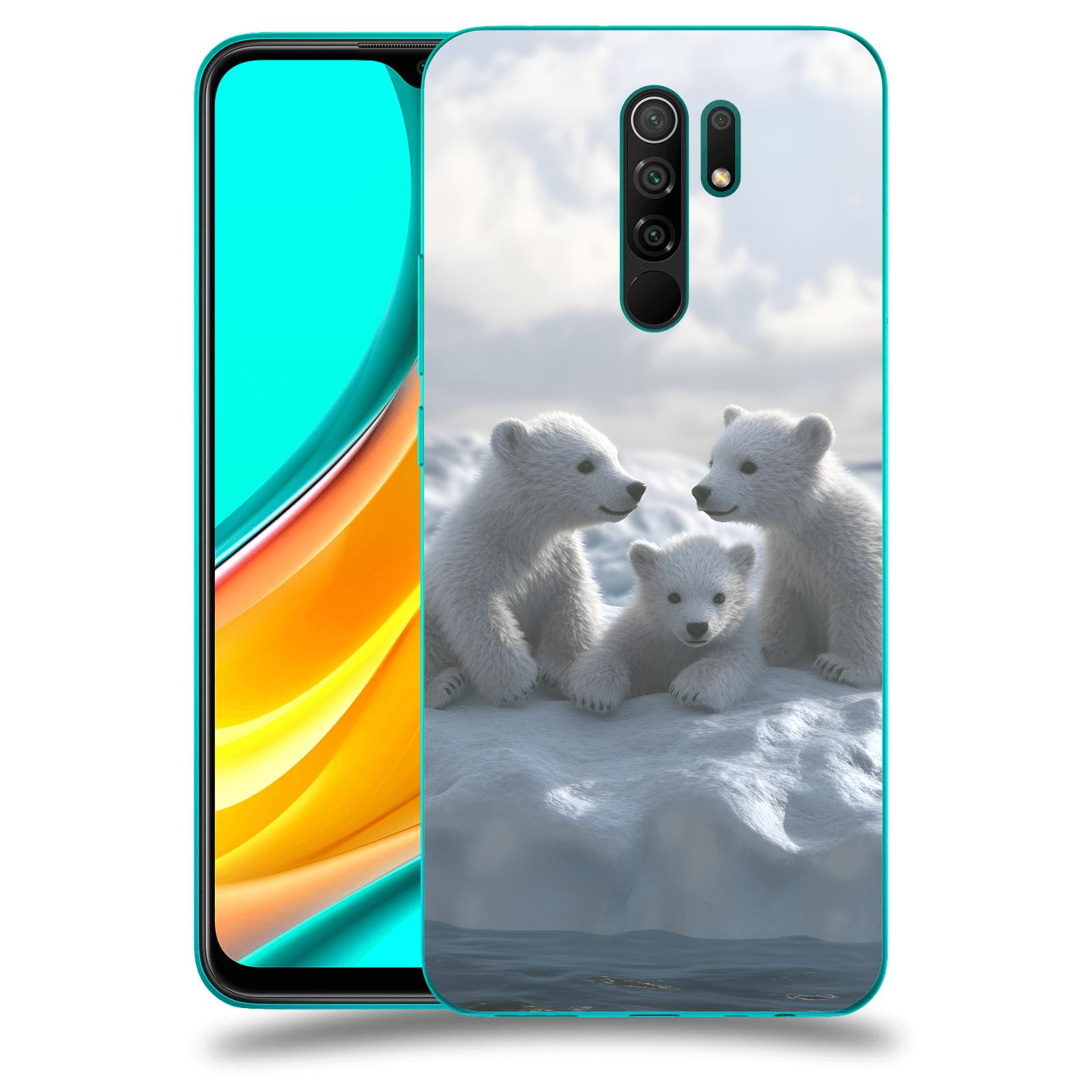 ACOVER Kryt na mobil Xiaomi Mi 9 - Medvíďata