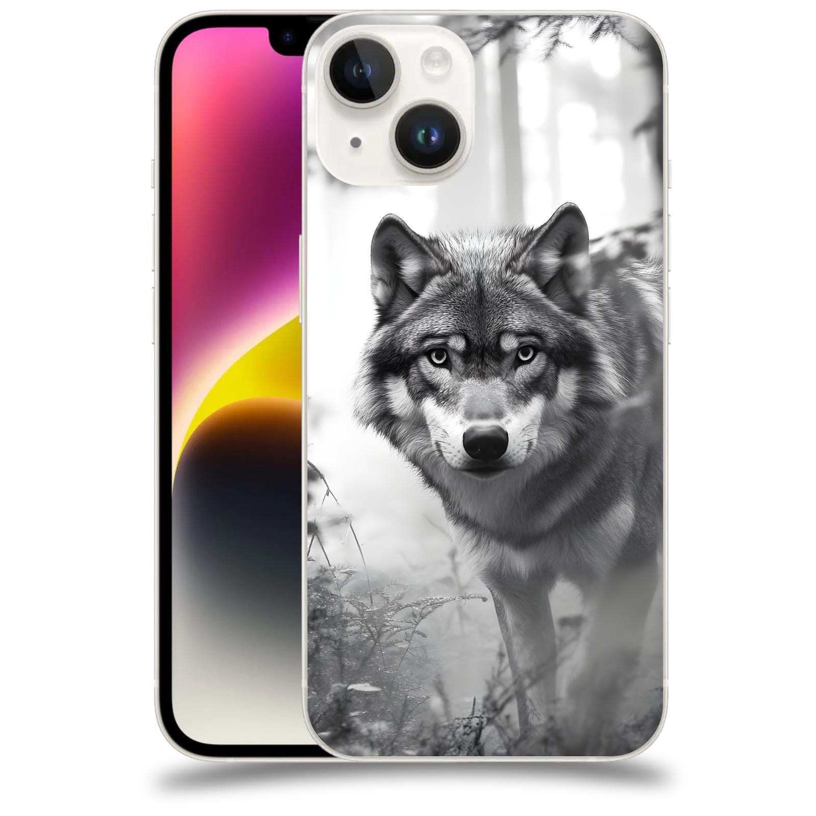 ACOVER Kryt na mobil Apple iPhone 14 - Vlk