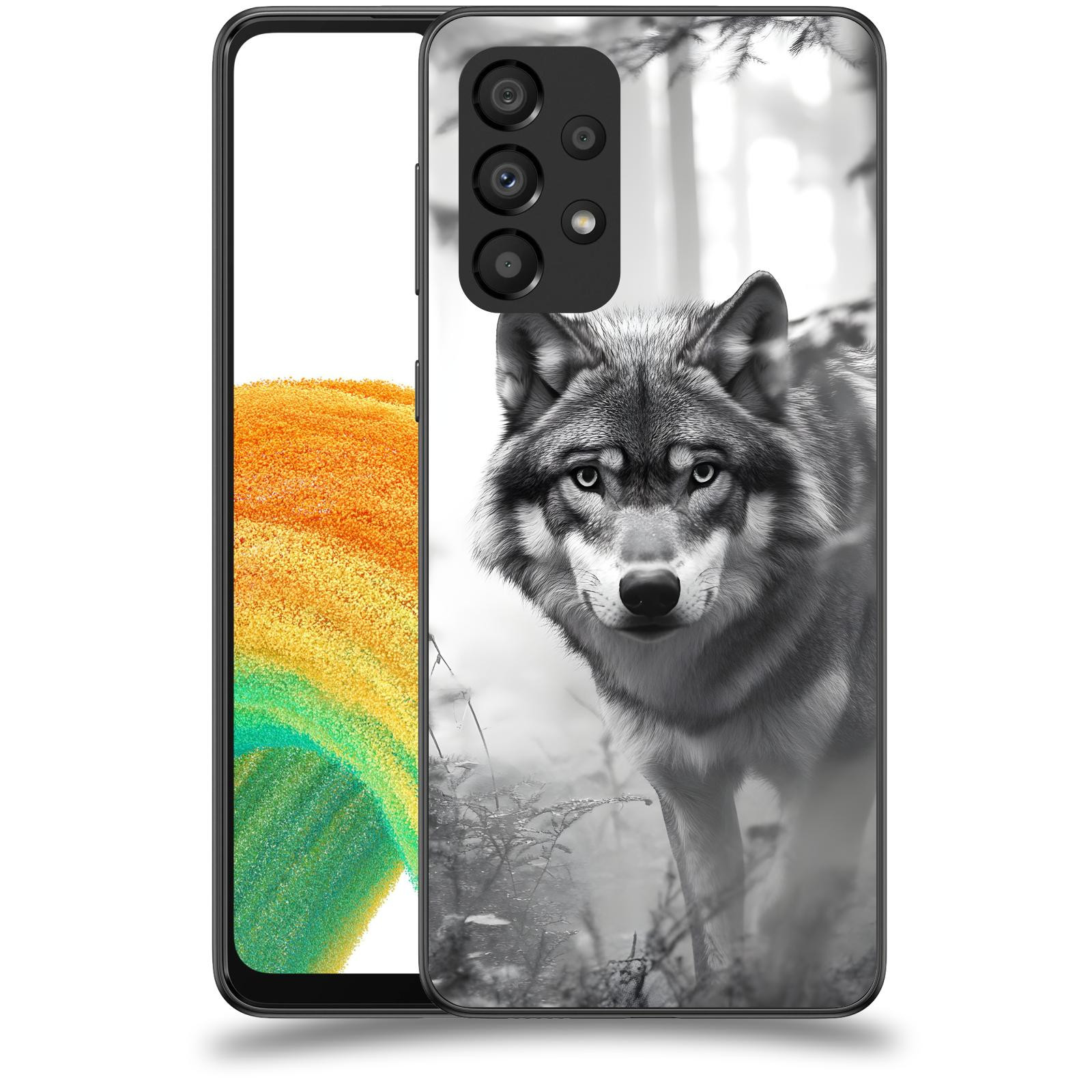 ACOVER Kryt na mobil Samsung Galaxy A33 5G A336 - Vlk