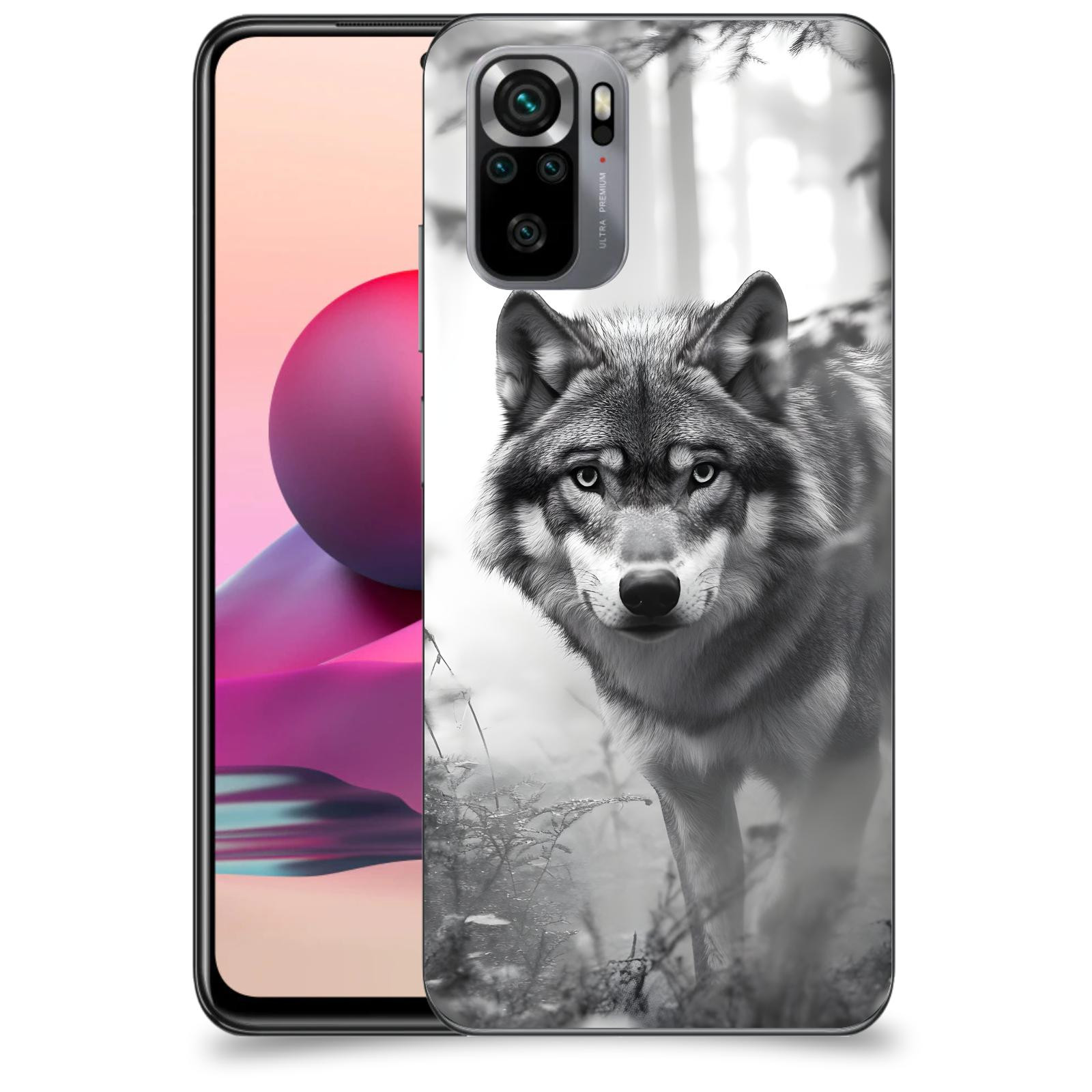 ACOVER Kryt na mobil Xiaomi Redmi Note 10S - Vlk