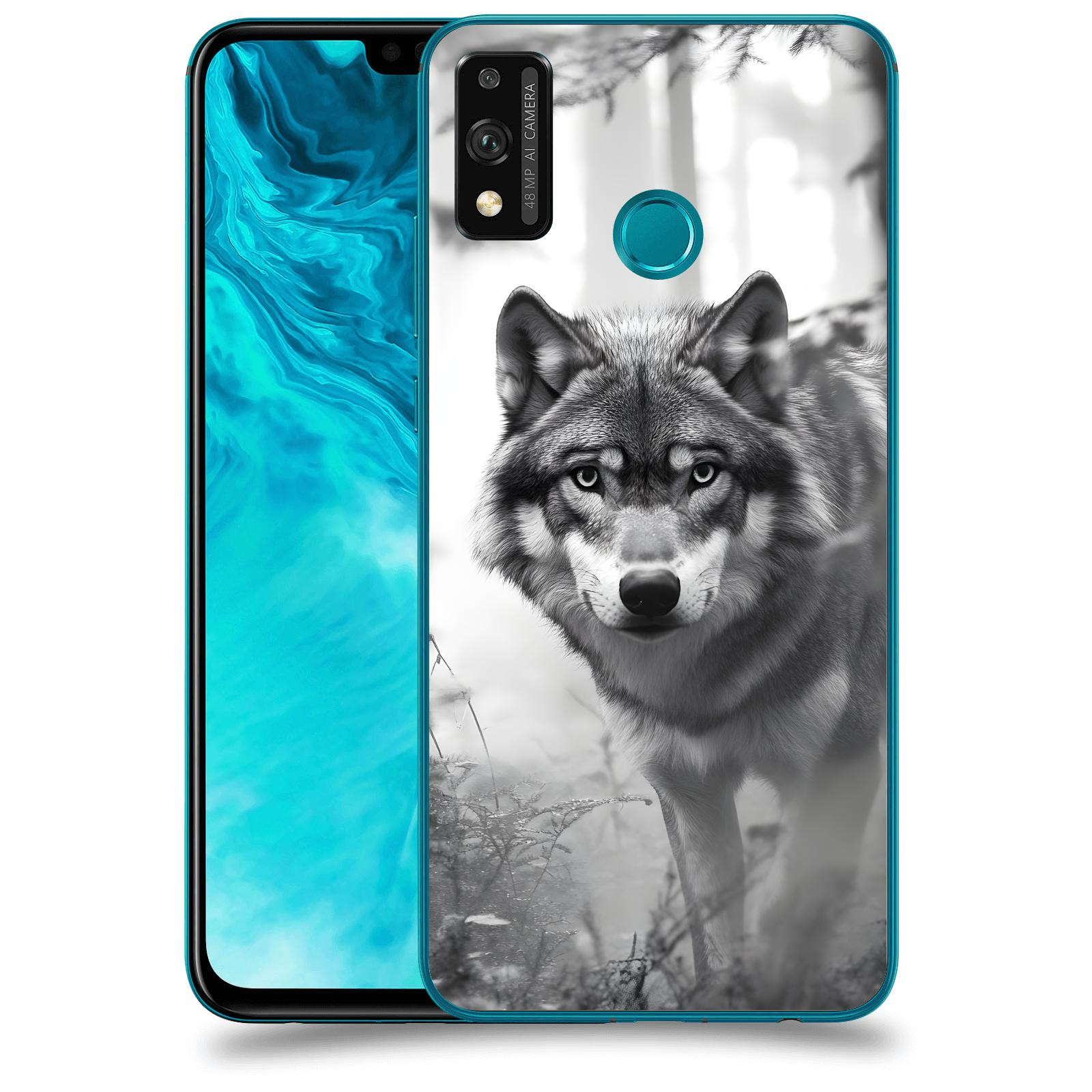 ACOVER Kryt na mobil Honor 9X Lite - Vlk