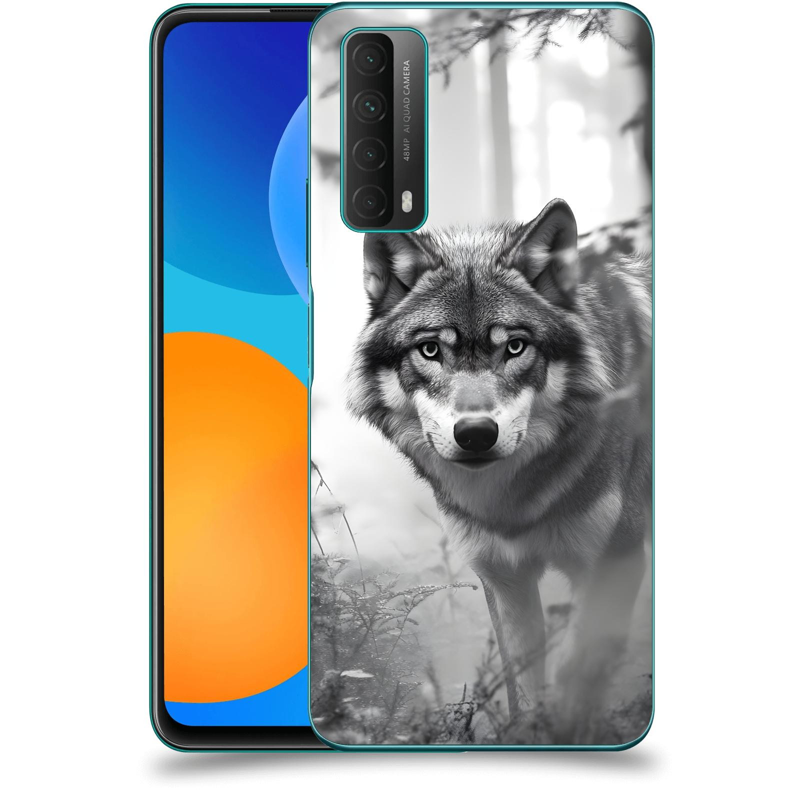 ACOVER Kryt na mobil Huawei P Smart 2021 - Vlk