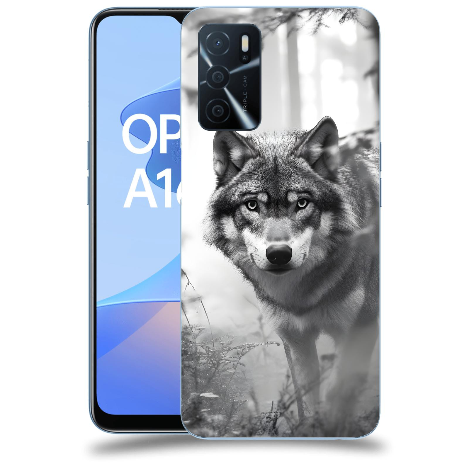 ACOVER Kryt na mobil OPPO A16s - Vlk