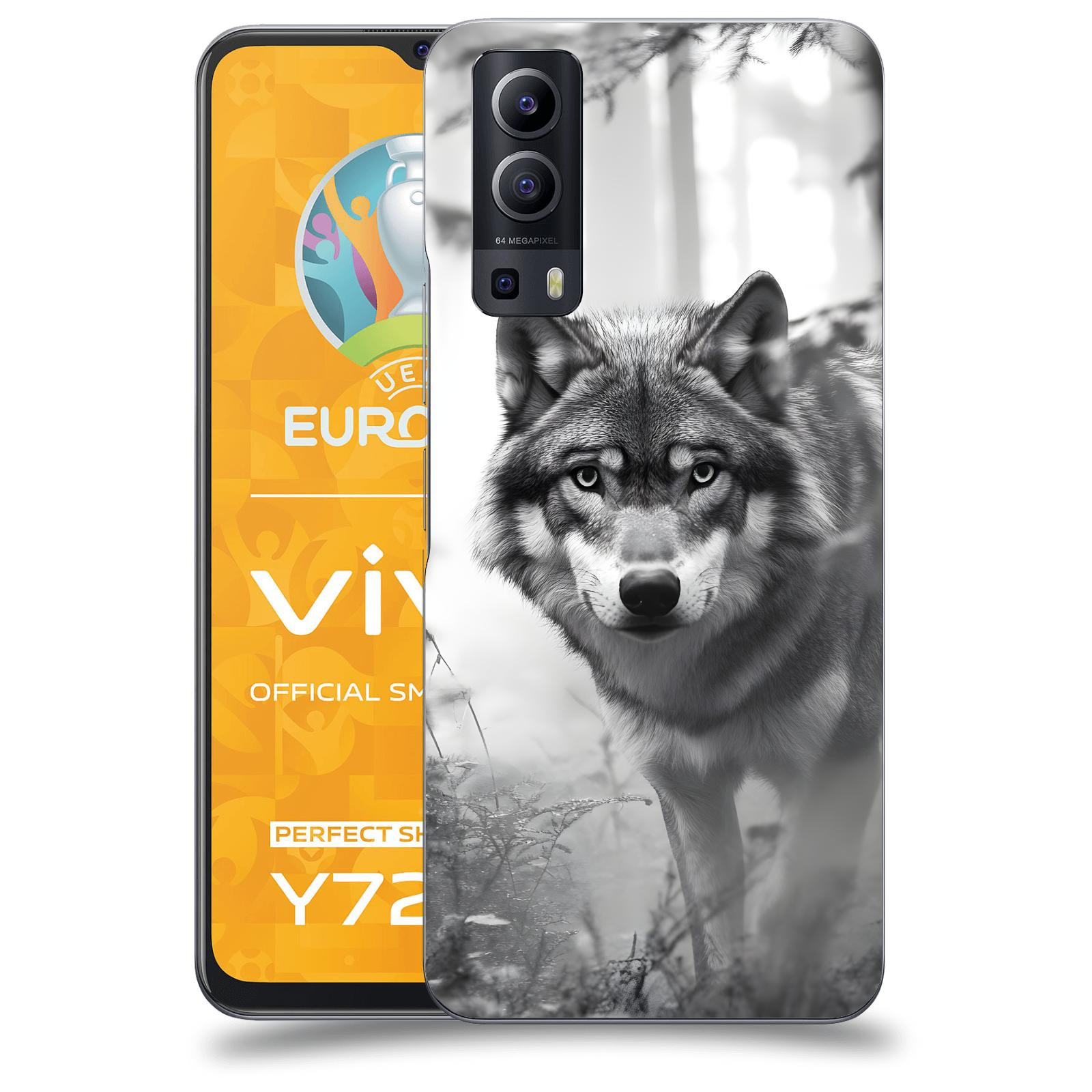 ACOVER Kryt na mobil Vivo Y72 5G - Vlk