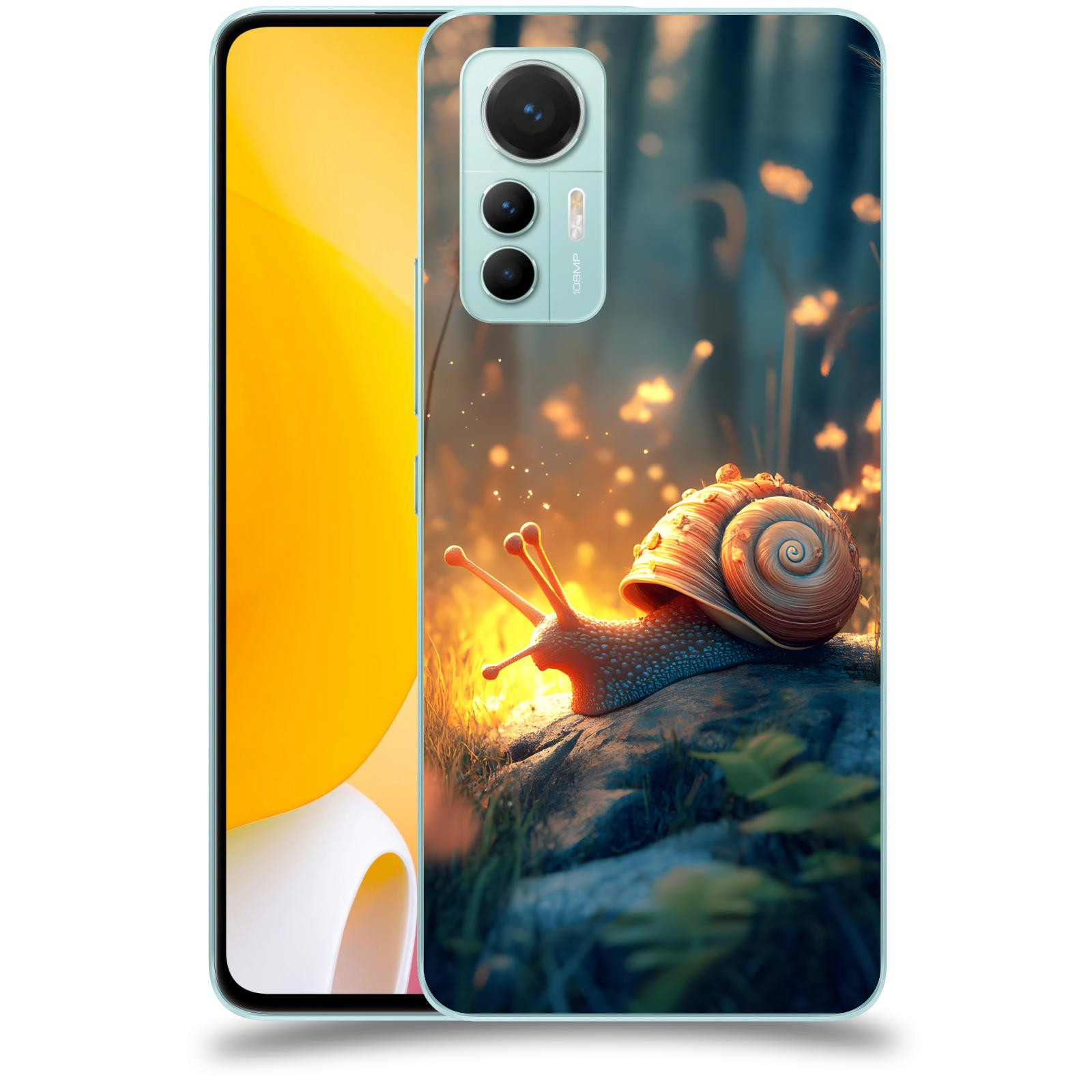 ACOVER Kryt na mobil Xiaomi 12 Lite - Šnek