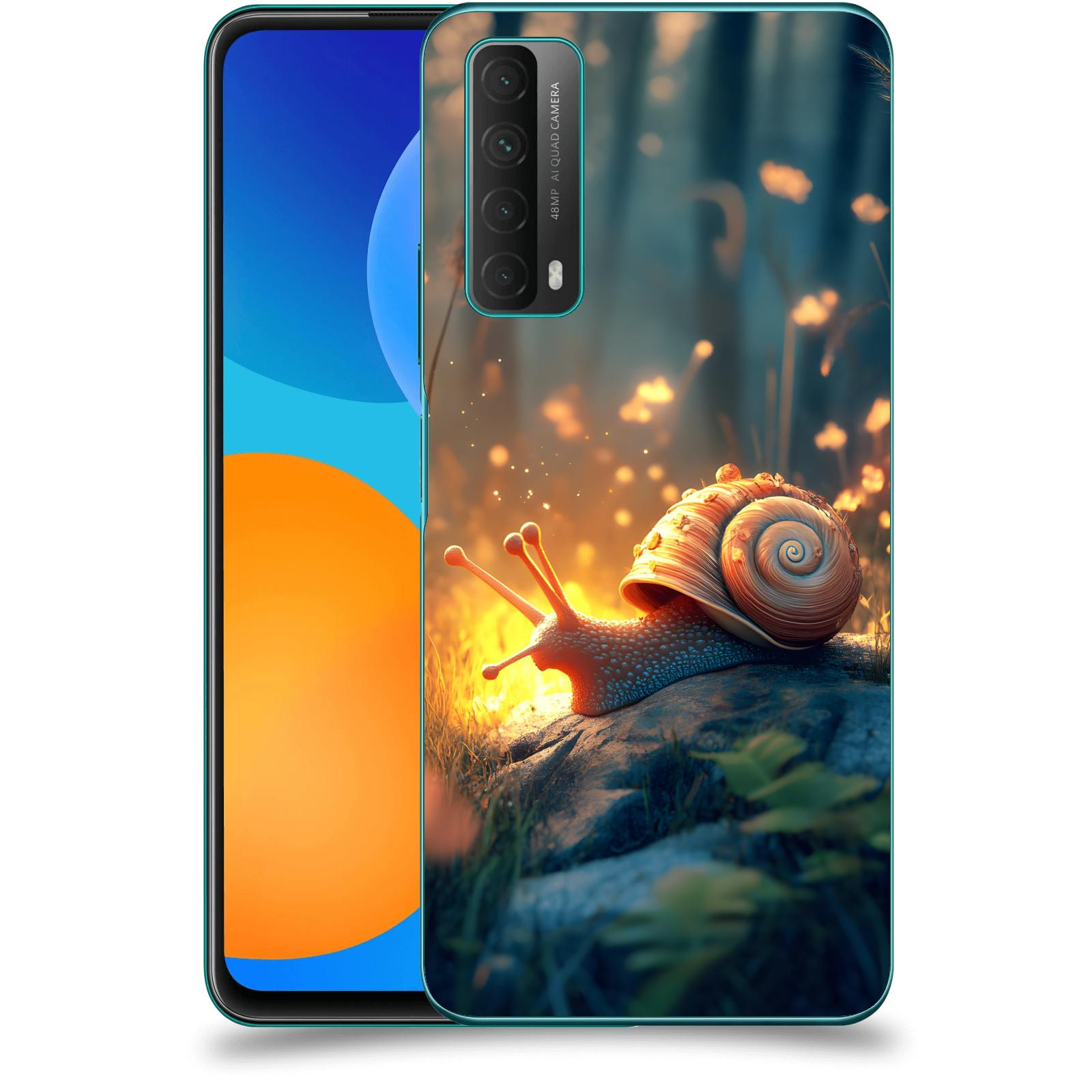 ACOVER Kryt na mobil Huawei P Smart 2021 - Šnek