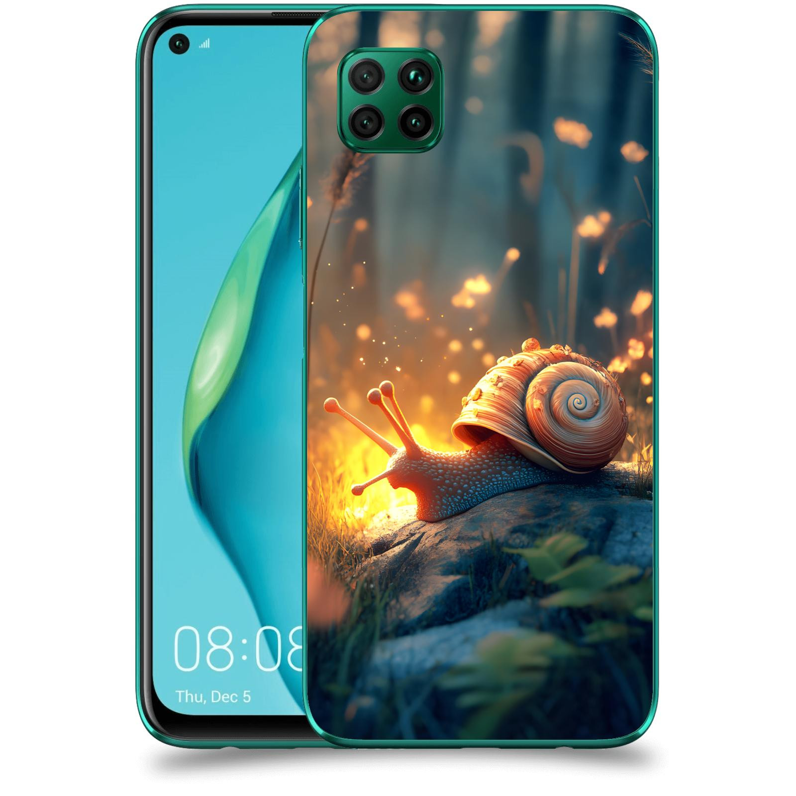 ACOVER Kryt na mobil Huawei P40 Lite - Šnek