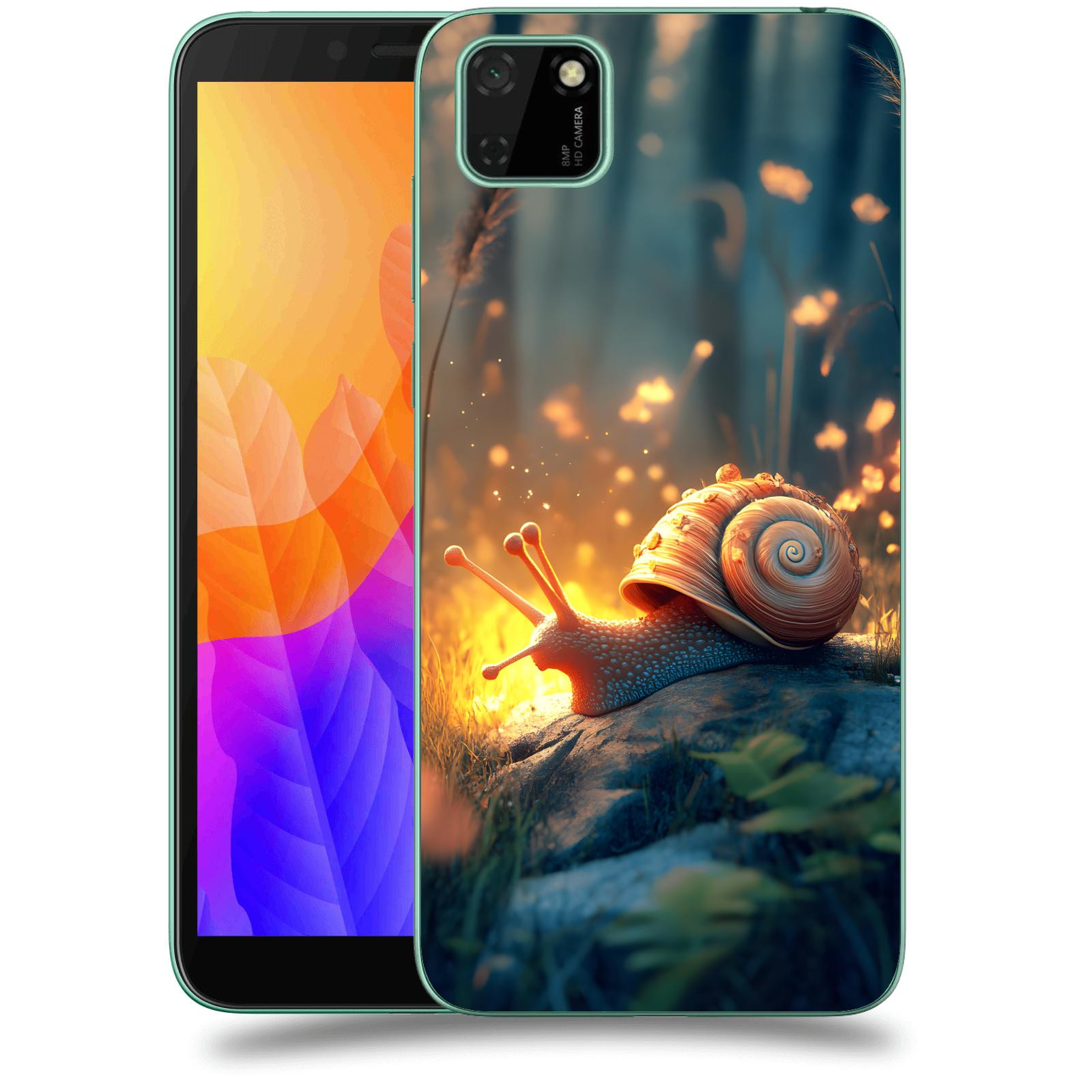 ACOVER Kryt na mobil Huawei Y5P - Šnek