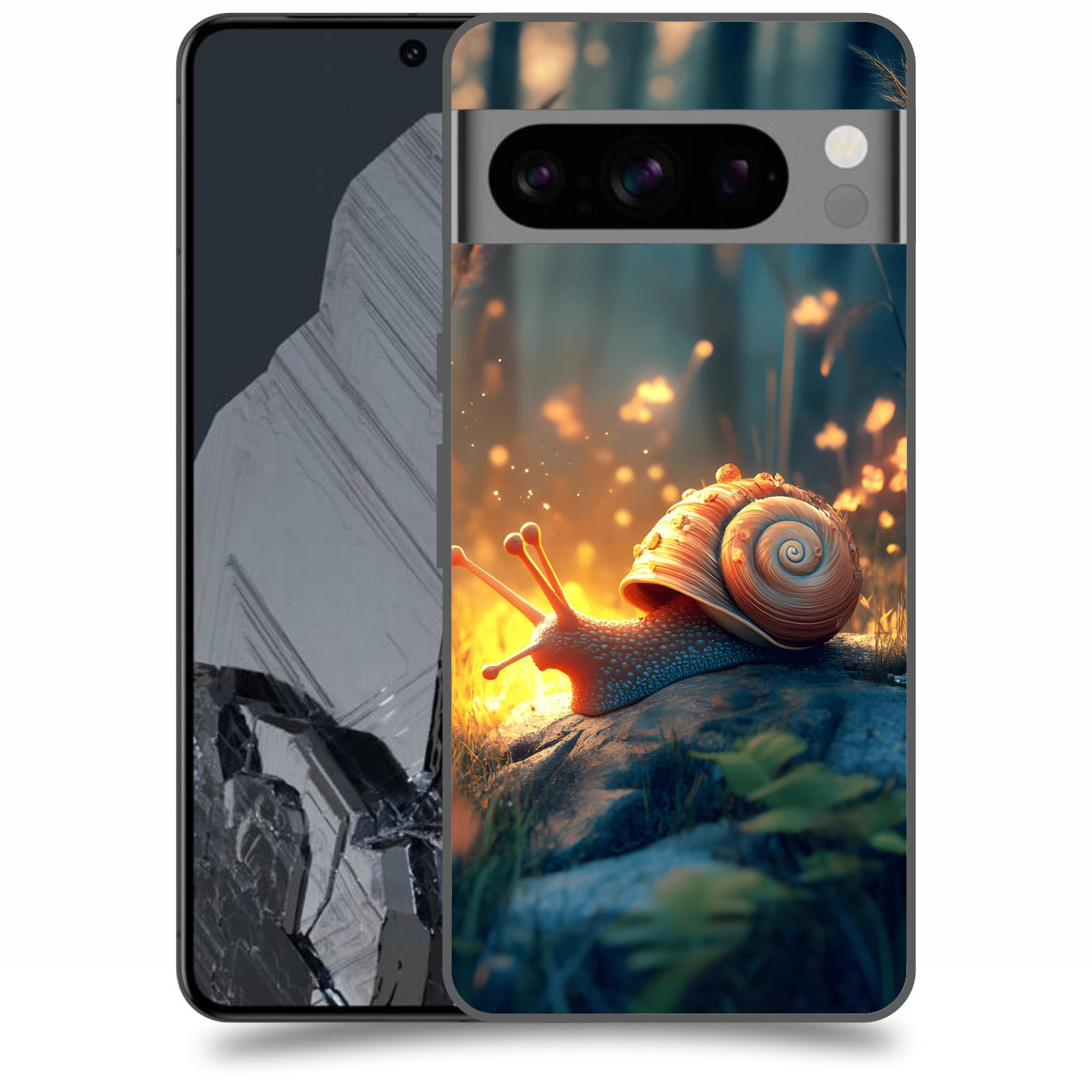 ACOVER Kryt na mobil Google Pixel 8 Pro - Šnek