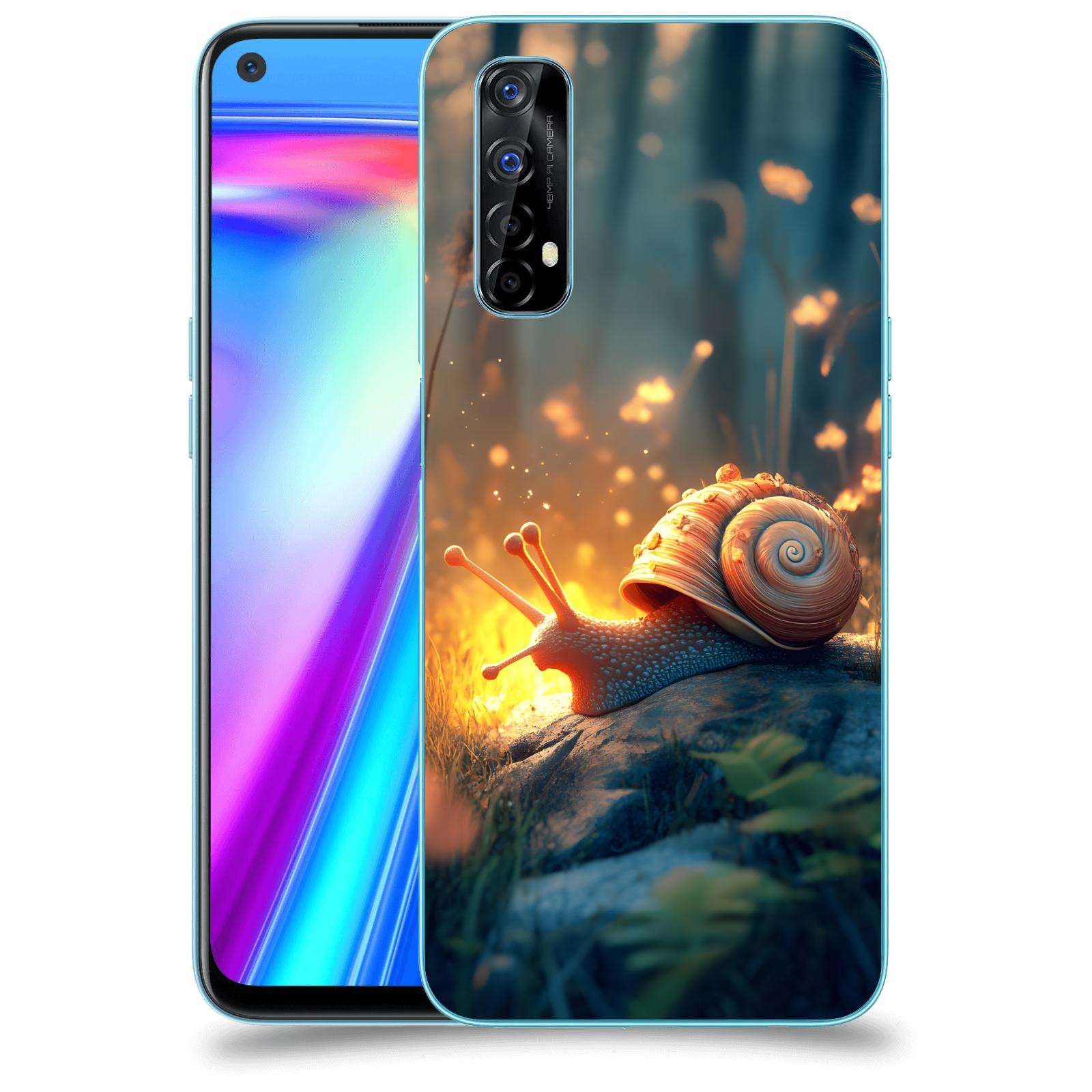 ACOVER Kryt na mobil Realme 7 - Šnek