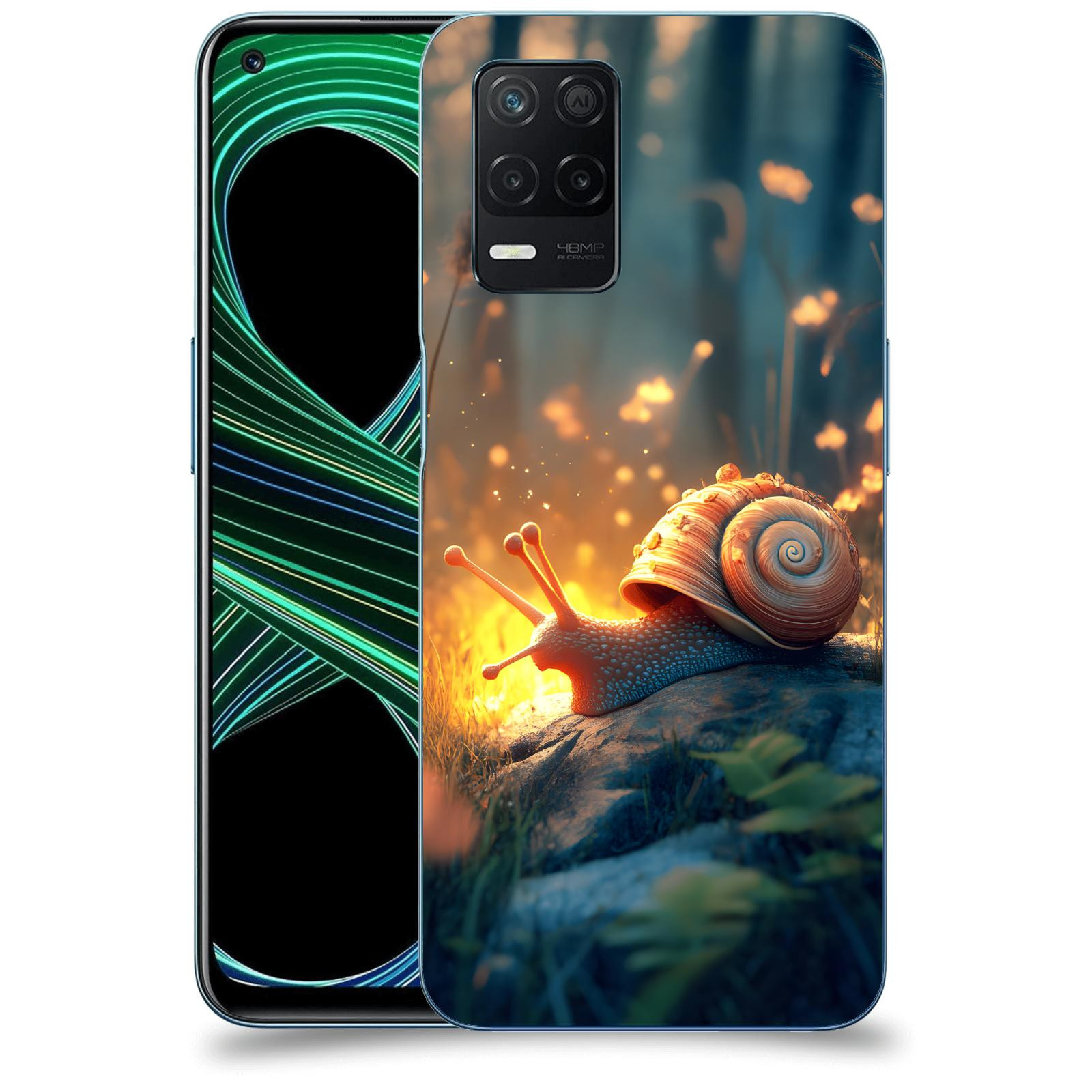 ACOVER Kryt na mobil Realme 8 5G - Šnek