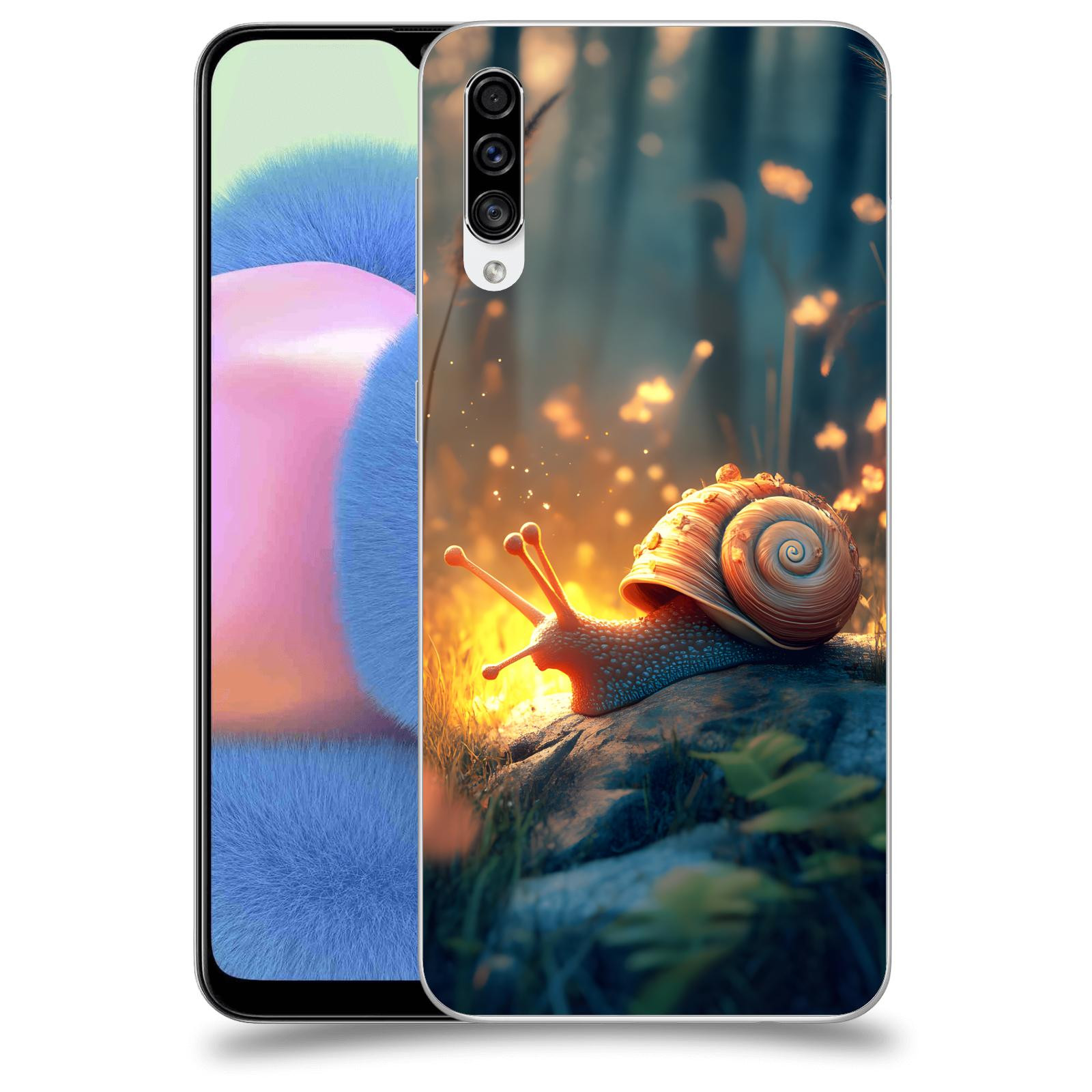 ACOVER Kryt na mobil Samsung Galaxy A30s A307F - Šnek