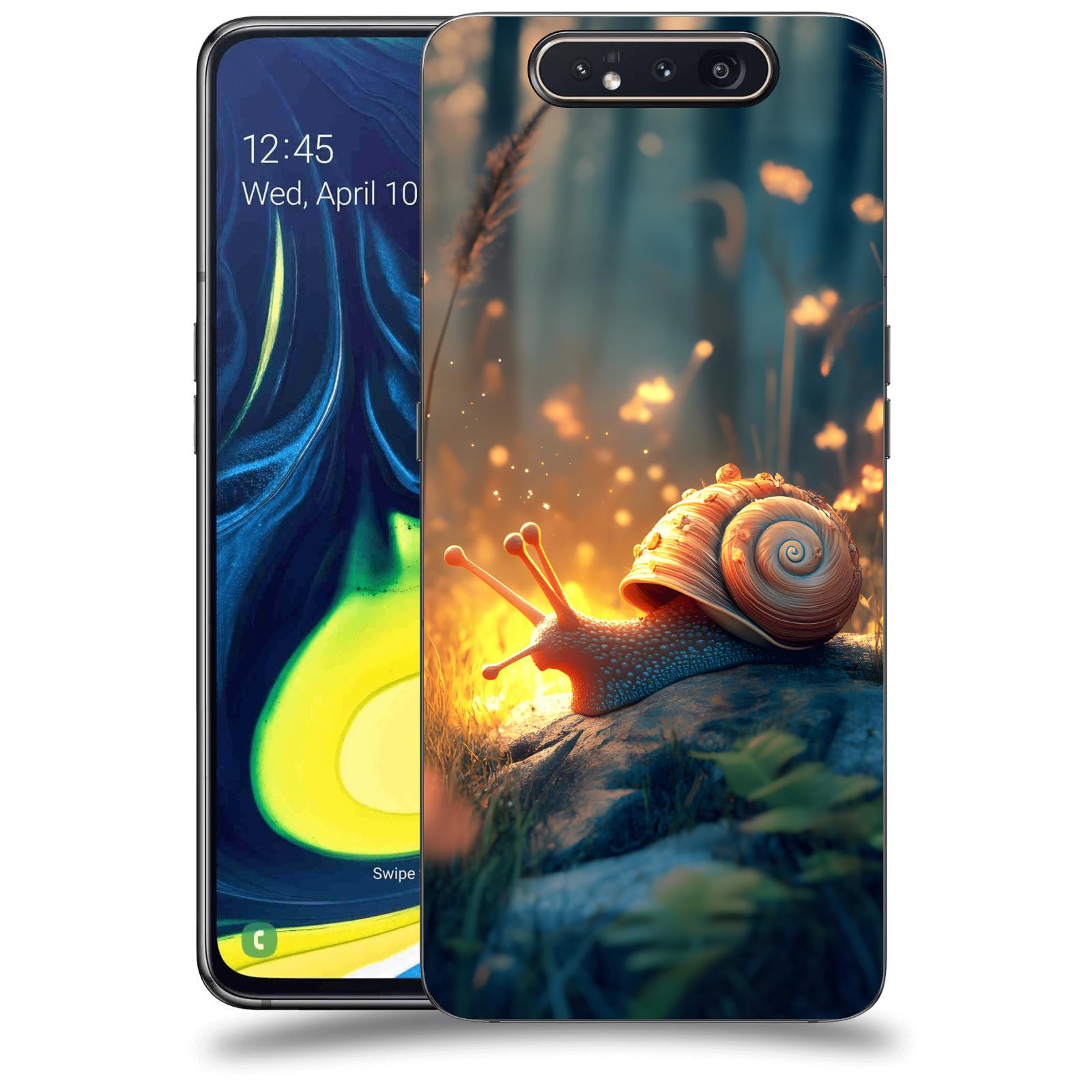 ACOVER Kryt na mobil Samsung Galaxy A80 A805F - Šnek