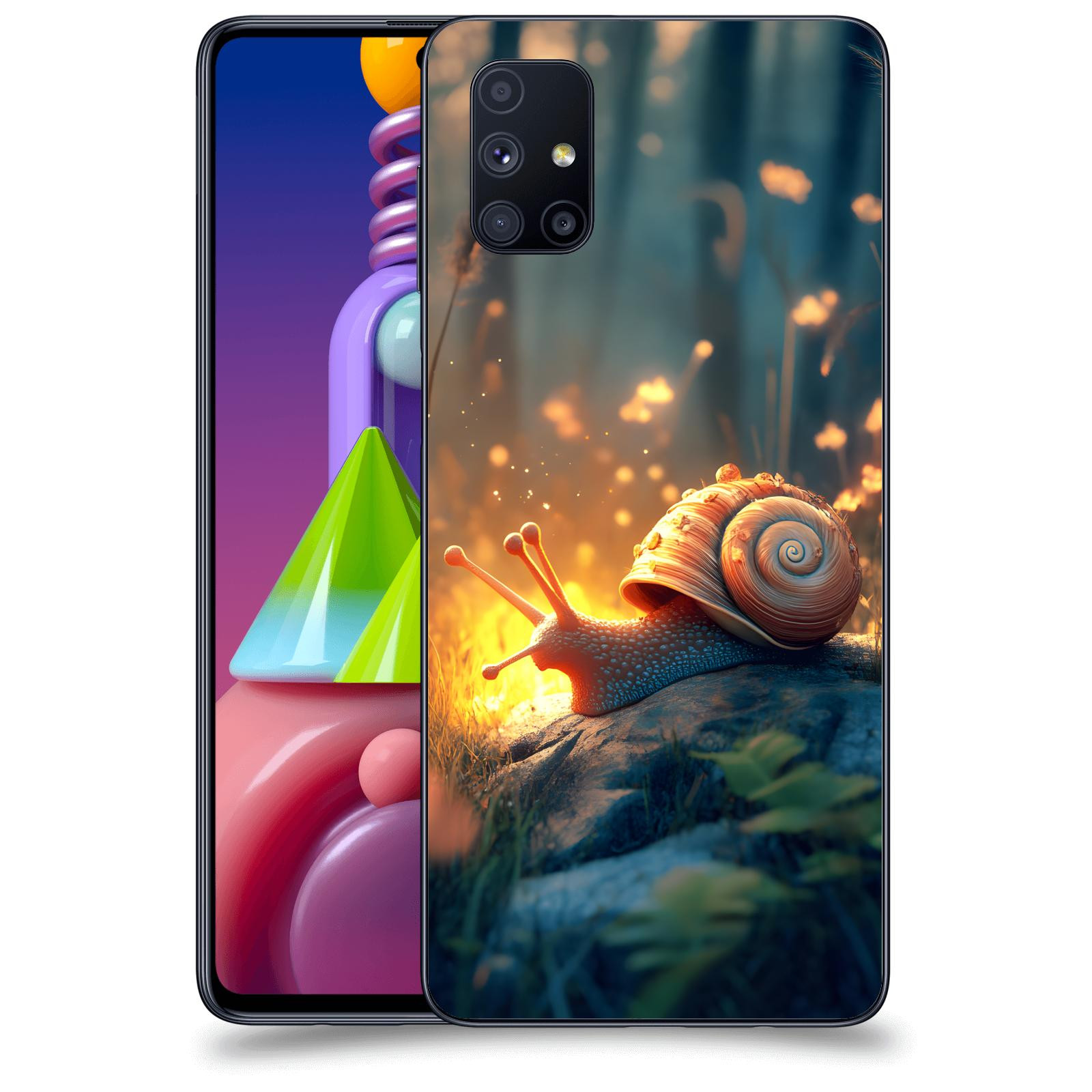 ACOVER Kryt na mobil Samsung Galaxy M51 M515F - Šnek