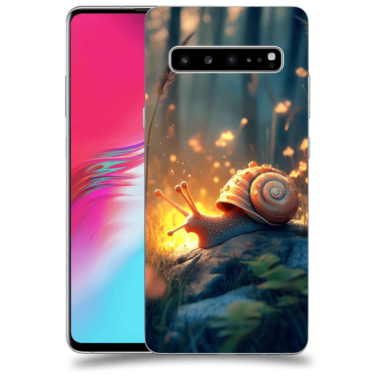 ACOVER Kryt na mobil Samsung Galaxy S10 G973 - Šnek
