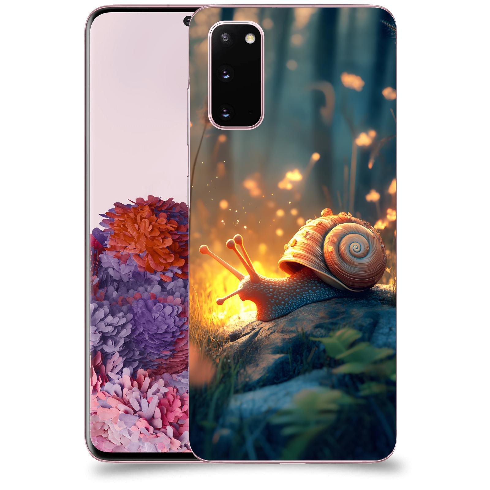 ACOVER Kryt na mobil Samsung Galaxy S20 G980F - Šnek