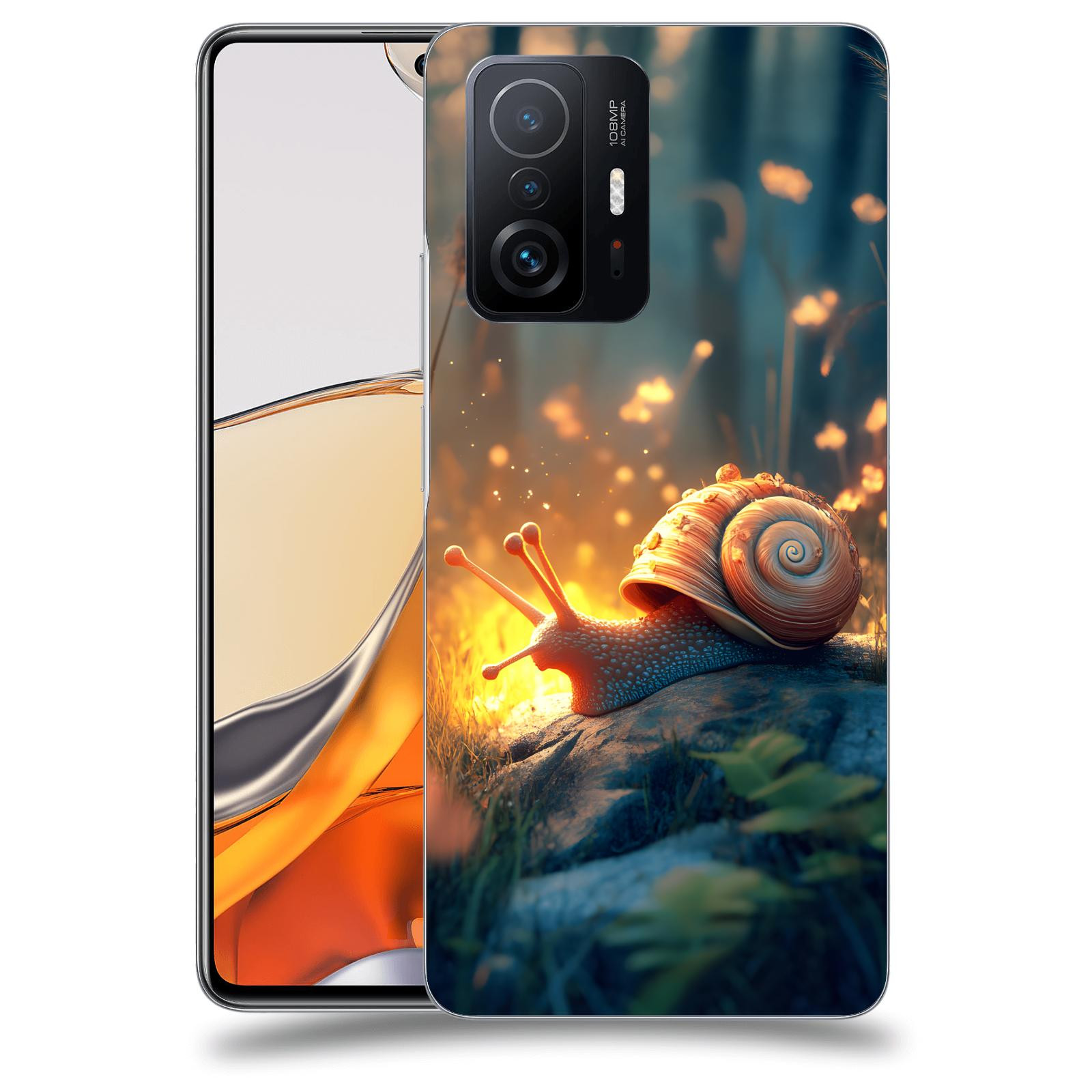 ACOVER Kryt na mobil Xiaomi 11T Pro - Šnek