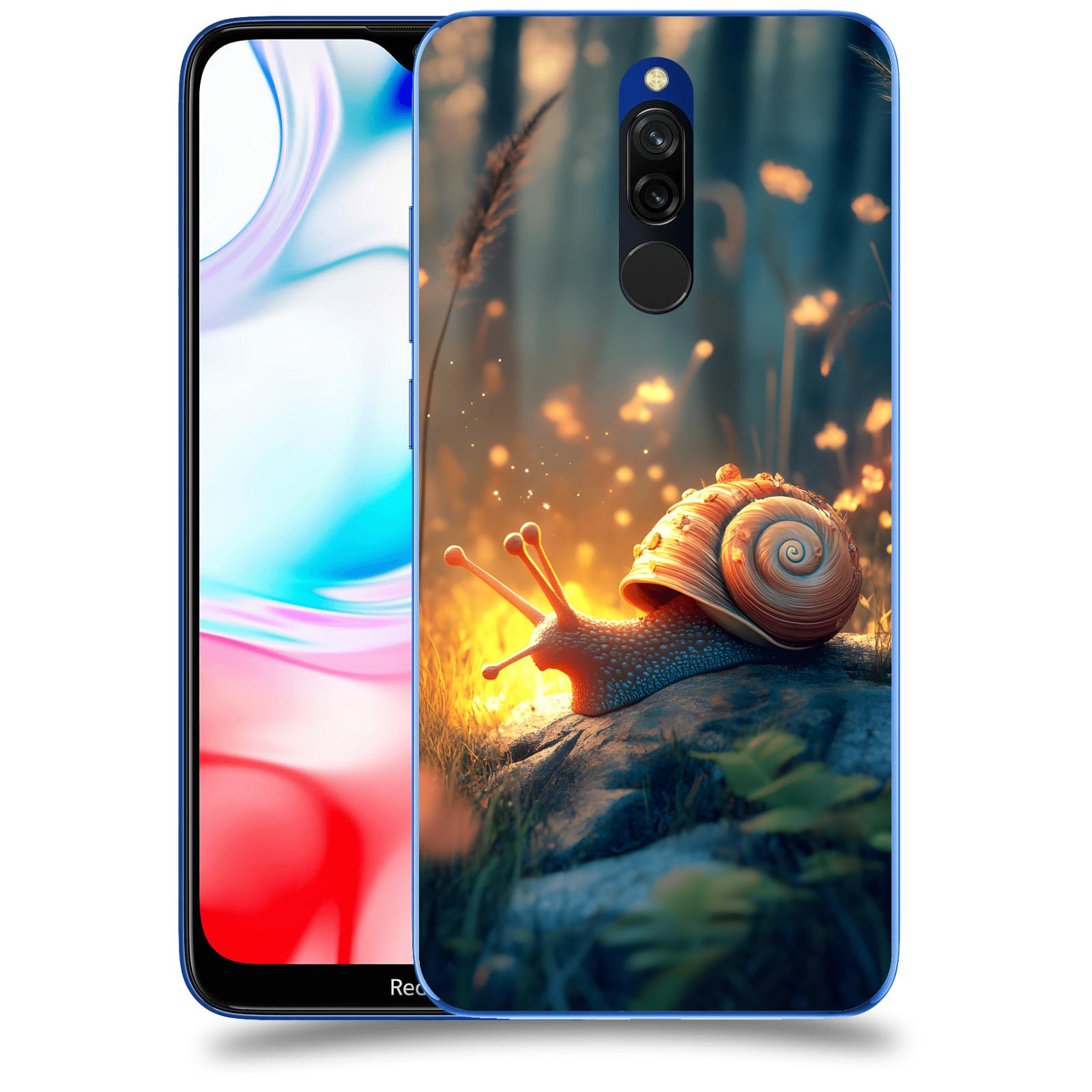 ACOVER Kryt na mobil Xiaomi Redmi 8 - Šnek