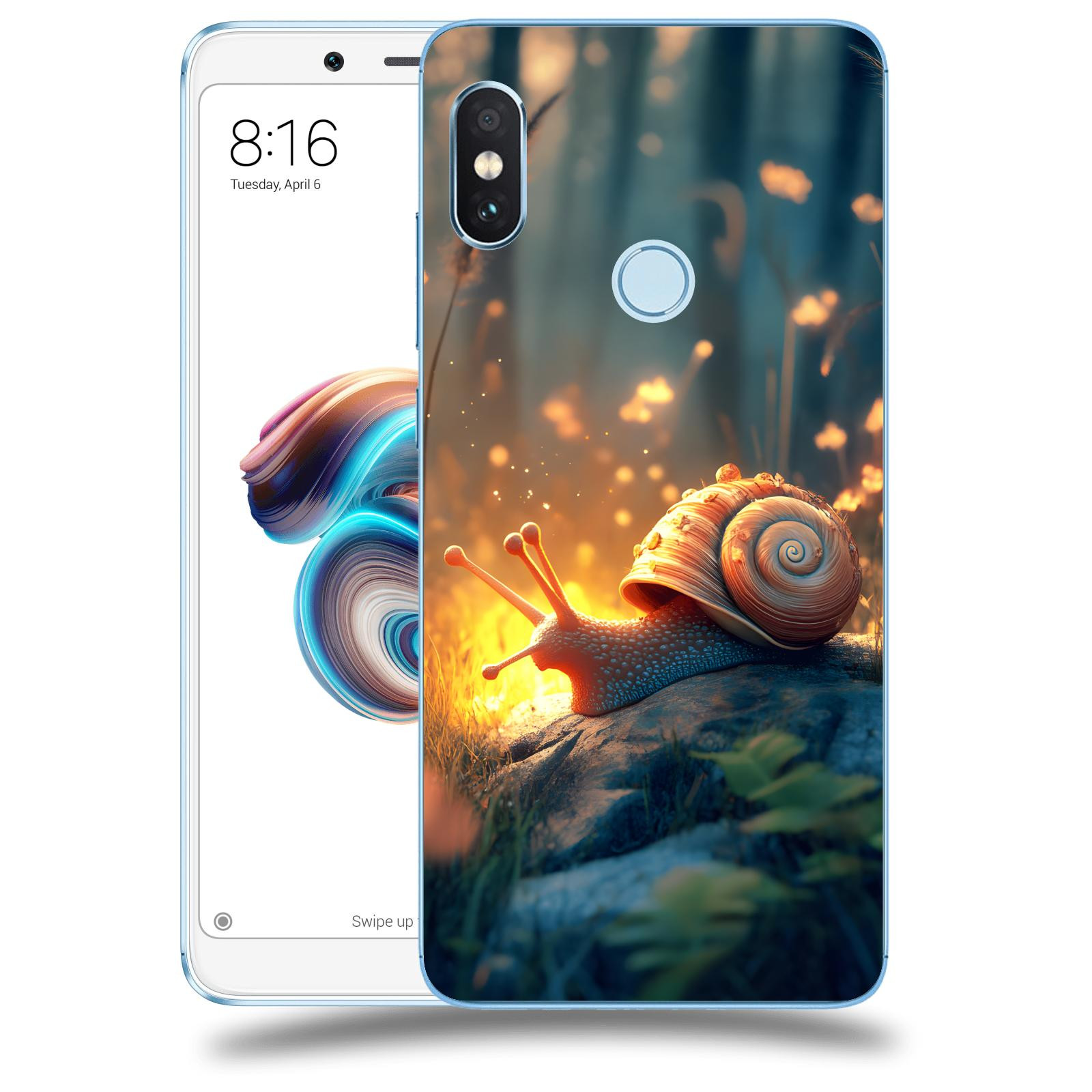ACOVER Kryt na mobil Xiaomi Redmi Note 5 Global - Šnek