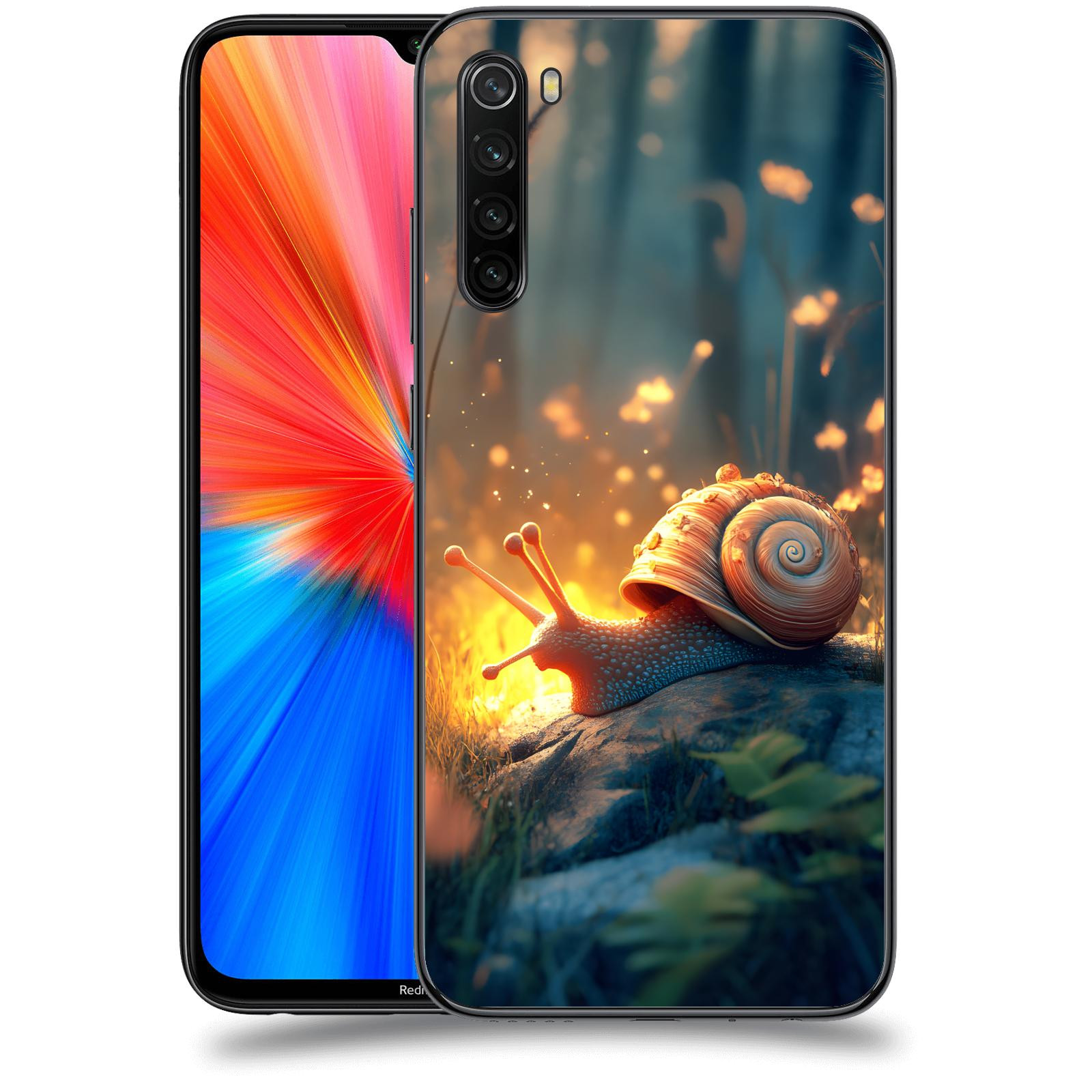 ACOVER Kryt na mobil Xiaomi Redmi Note 8 - Šnek