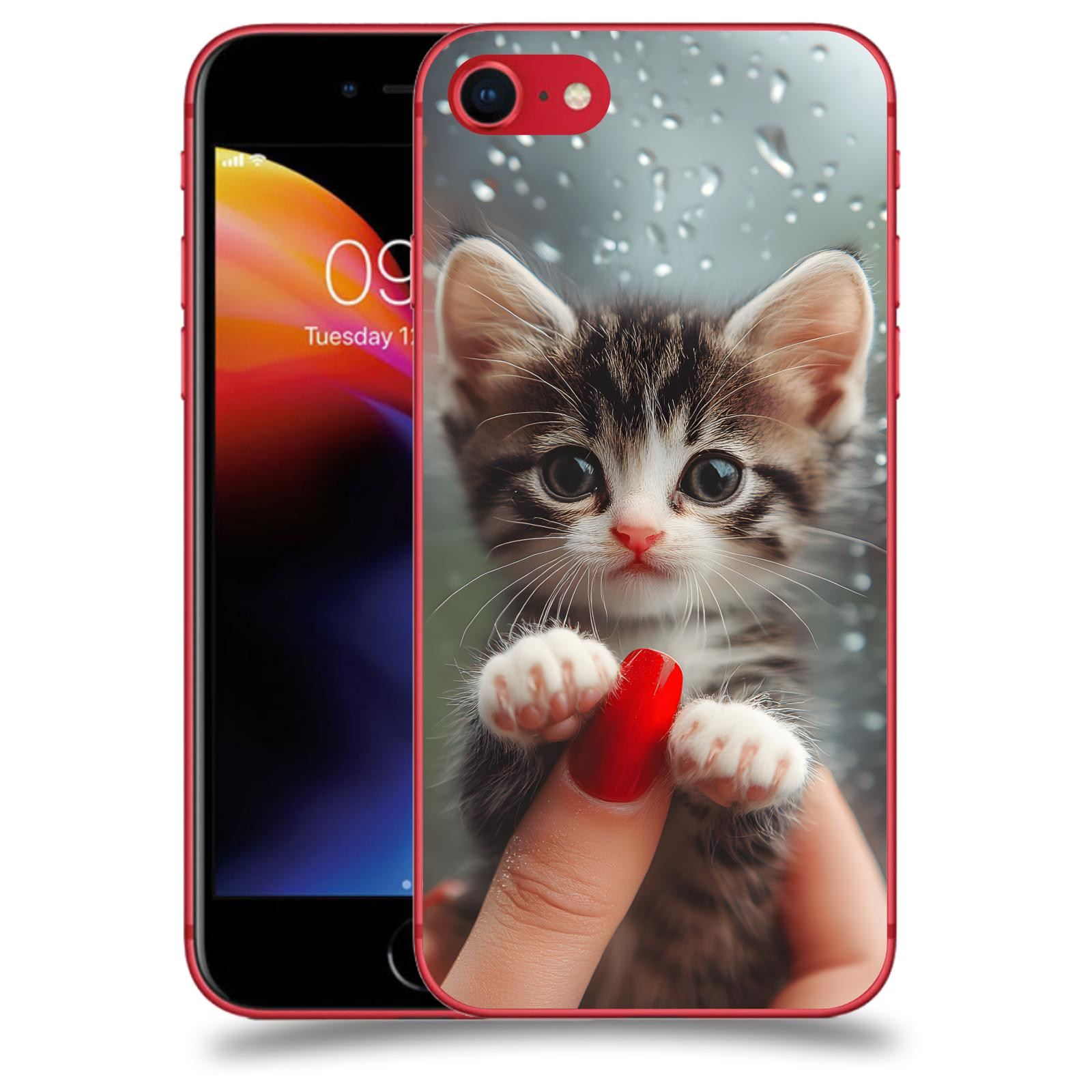 ACOVER Kryt na mobil Apple iPhone 8 - Koťátko 2