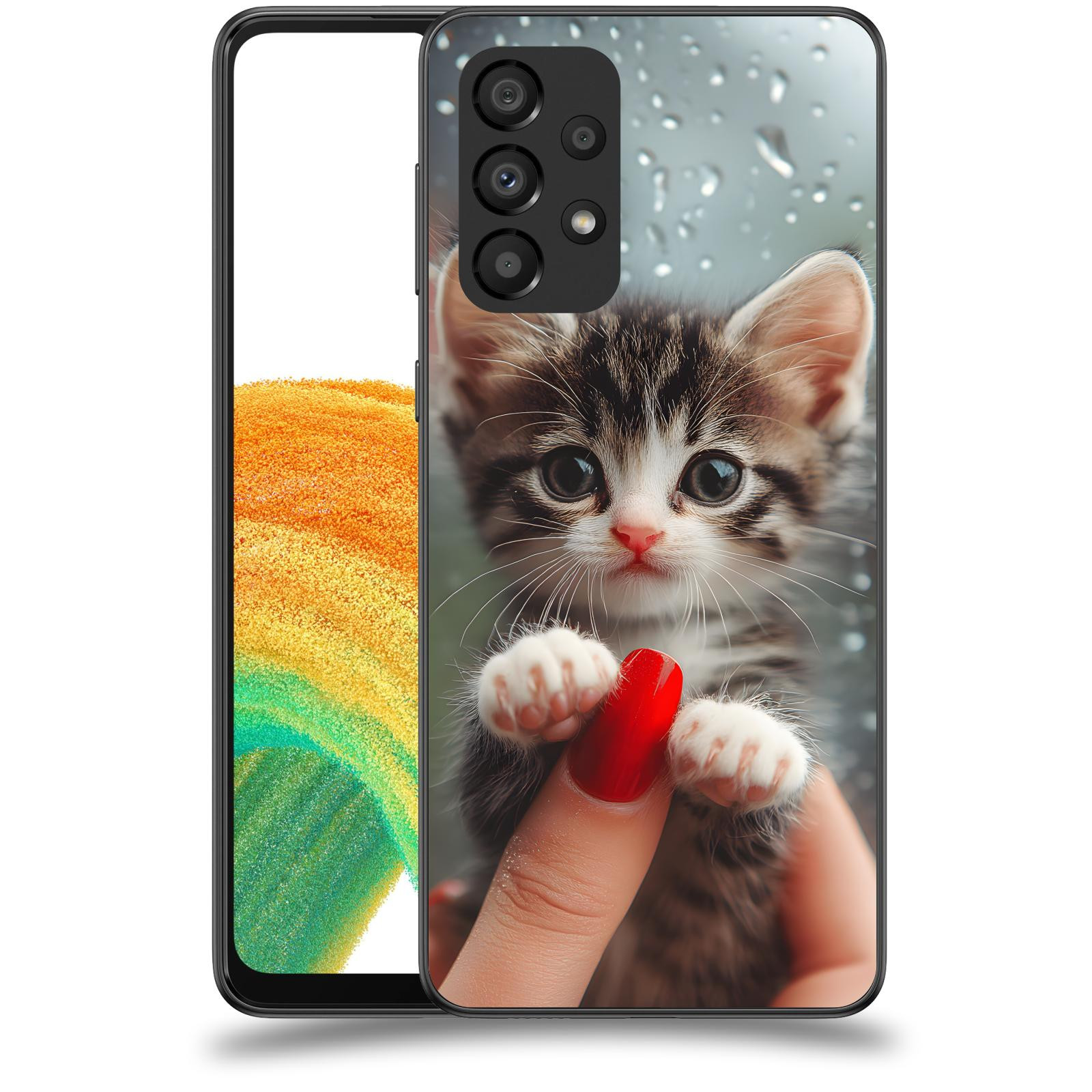 ACOVER Kryt na mobil Samsung Galaxy A33 5G A336 - Koťátko 2