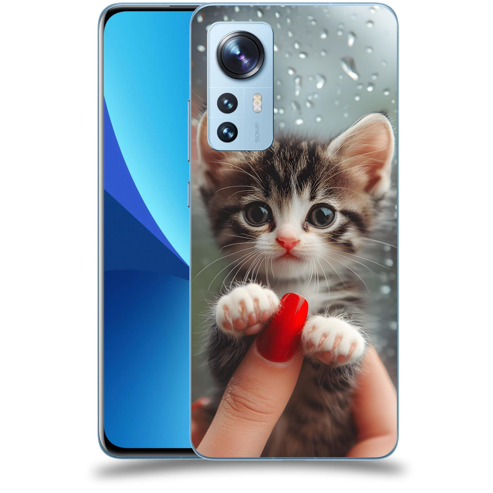 ACOVER Kryt na mobil Xiaomi 12 - Koťátko 2