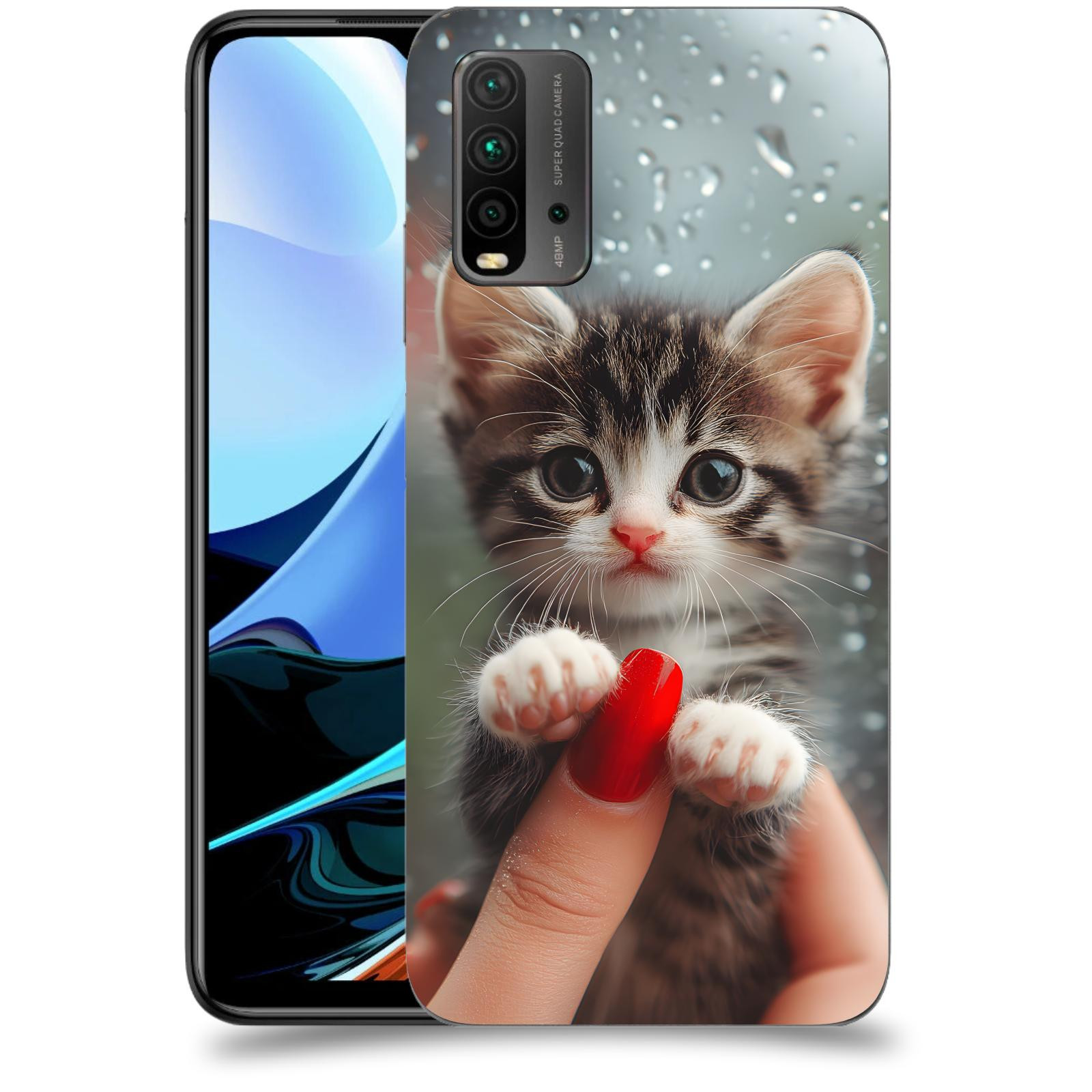 ACOVER Kryt na mobil Xiaomi Redmi 9T - Koťátko 2