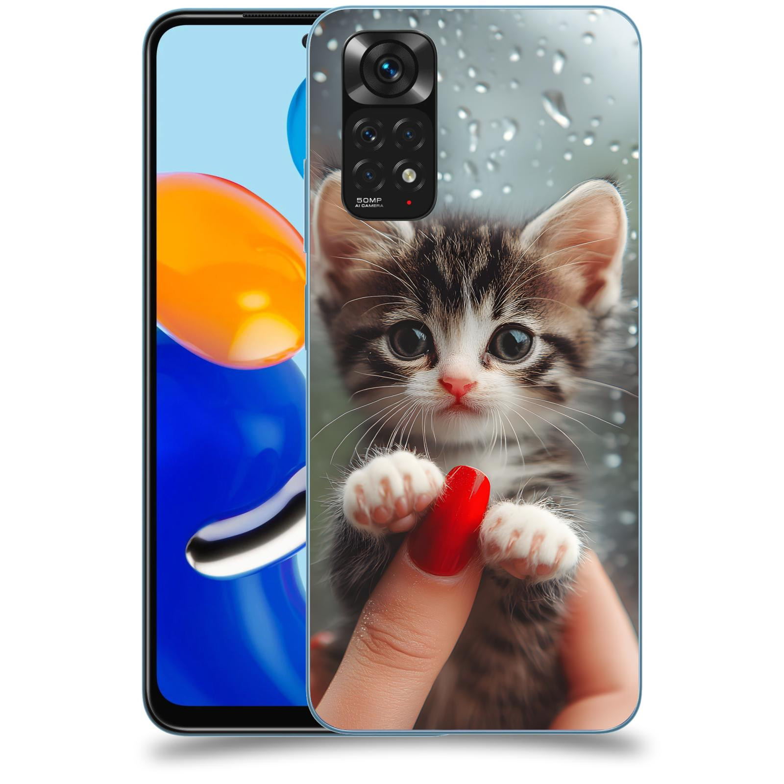 ACOVER Kryt na mobil Xiaomi Redmi Note 11 - Koťátko 2