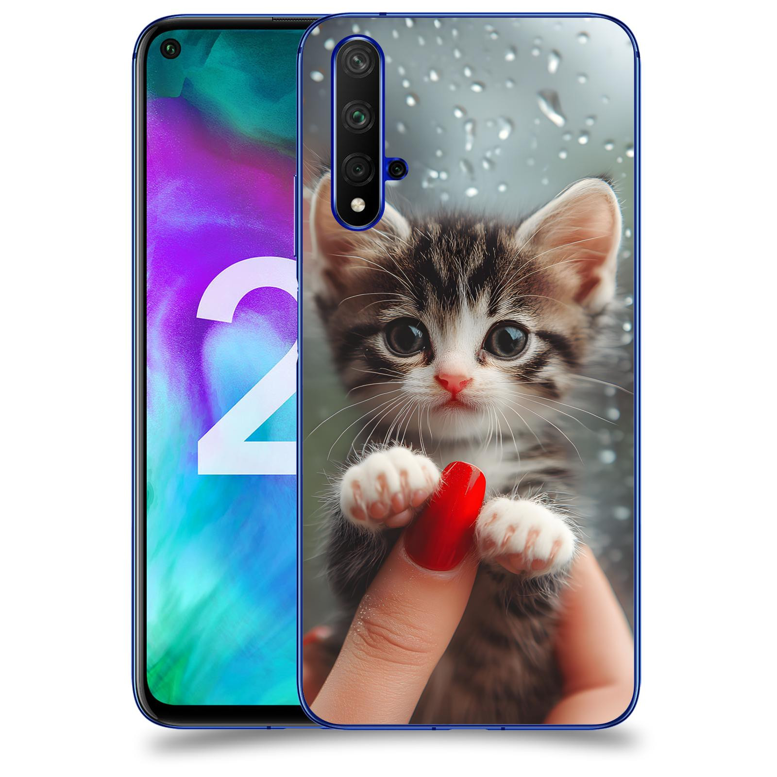 ACOVER Kryt na mobil Honor 20 - Koťátko 2