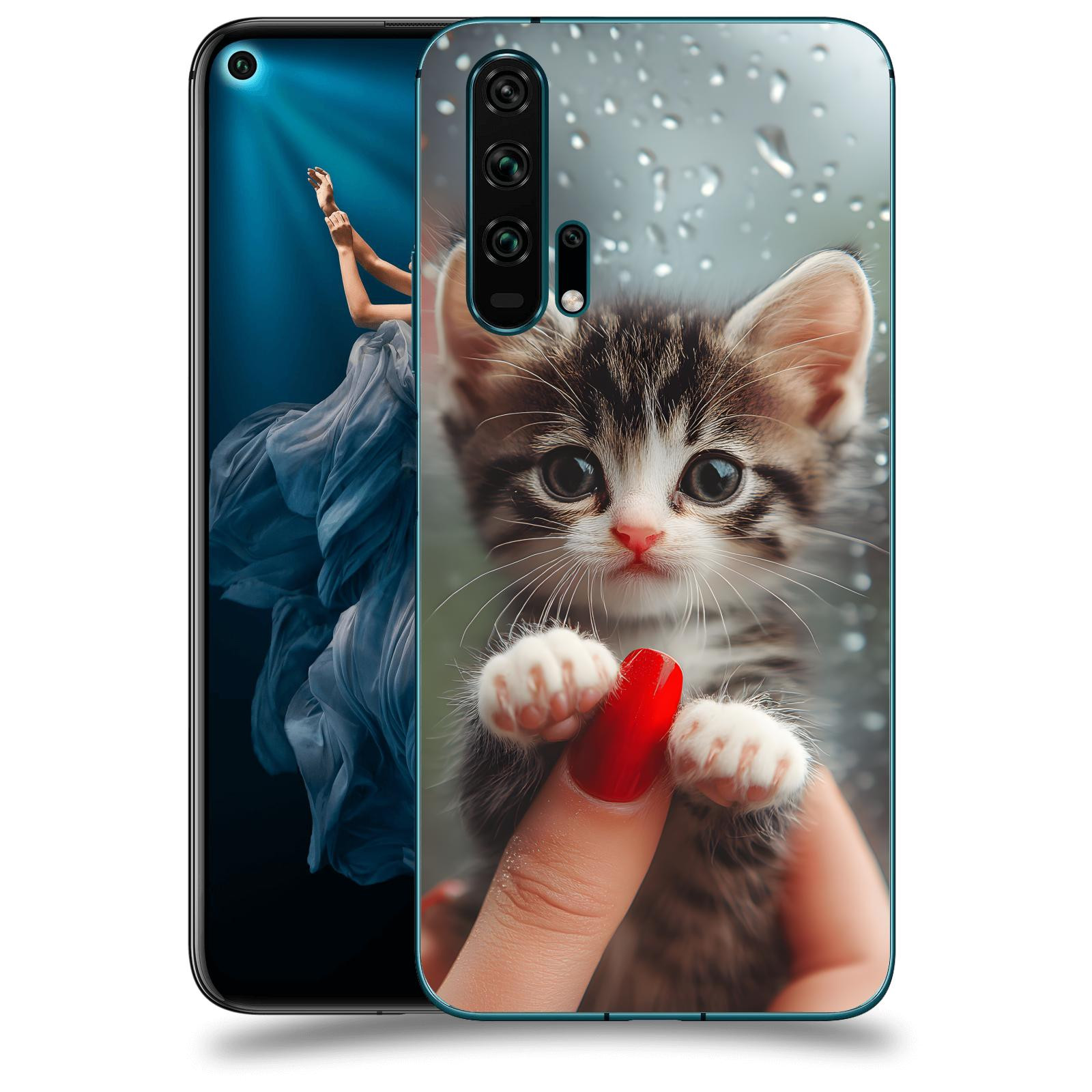 ACOVER Kryt na mobil Honor 20 Pro - Koťátko 2