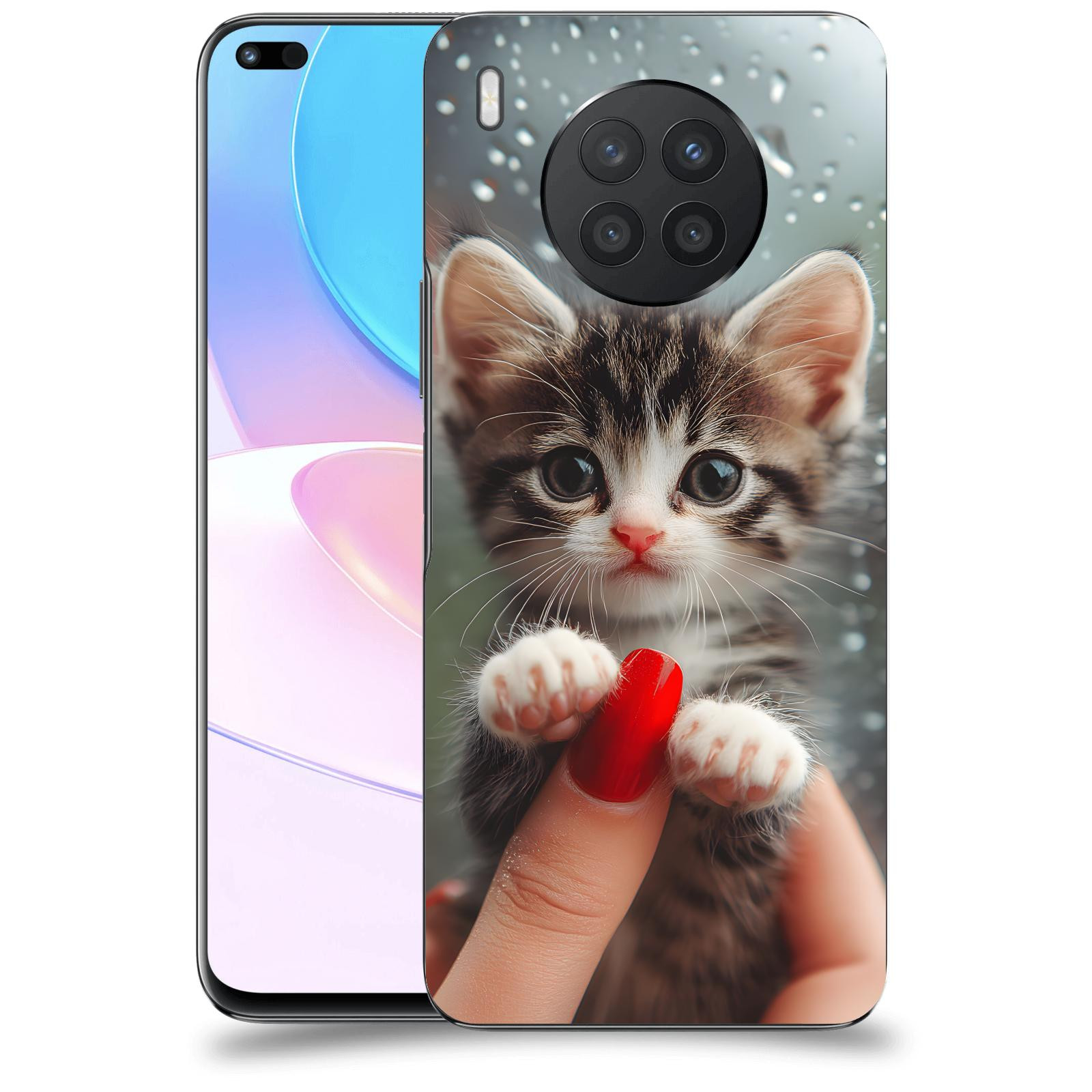 ACOVER Kryt na mobil Honor 50 Lite - Koťátko 2