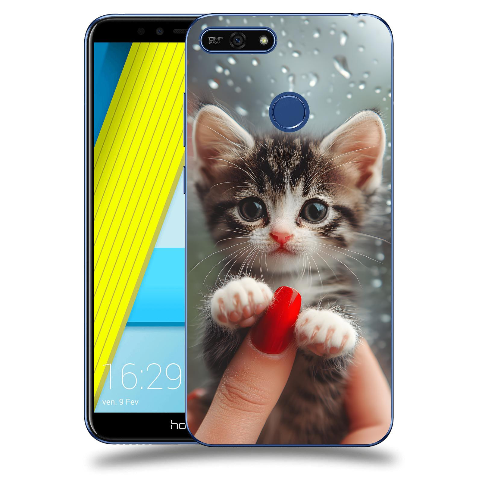 ACOVER Kryt na mobil Honor 7A - Koťátko 2