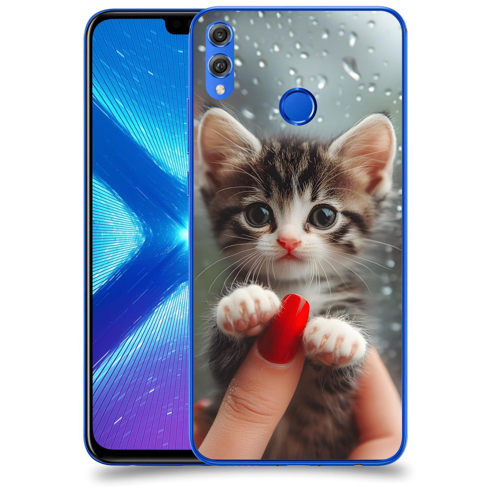 ACOVER Kryt na mobil Honor 8X - Koťátko 2
