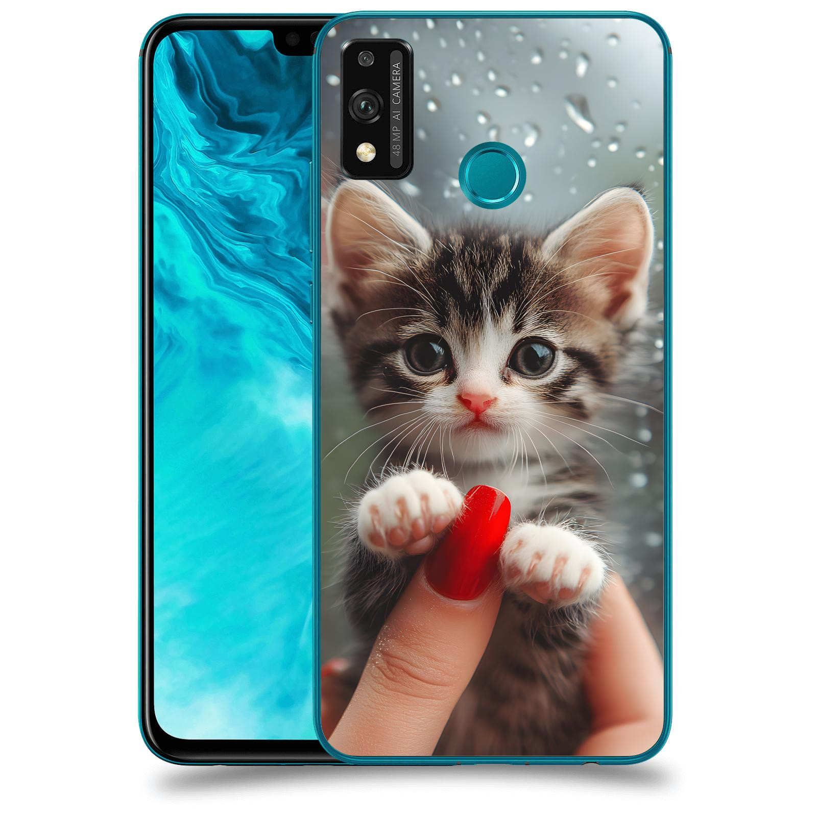 ACOVER Kryt na mobil Honor 9X Lite - Koťátko 2