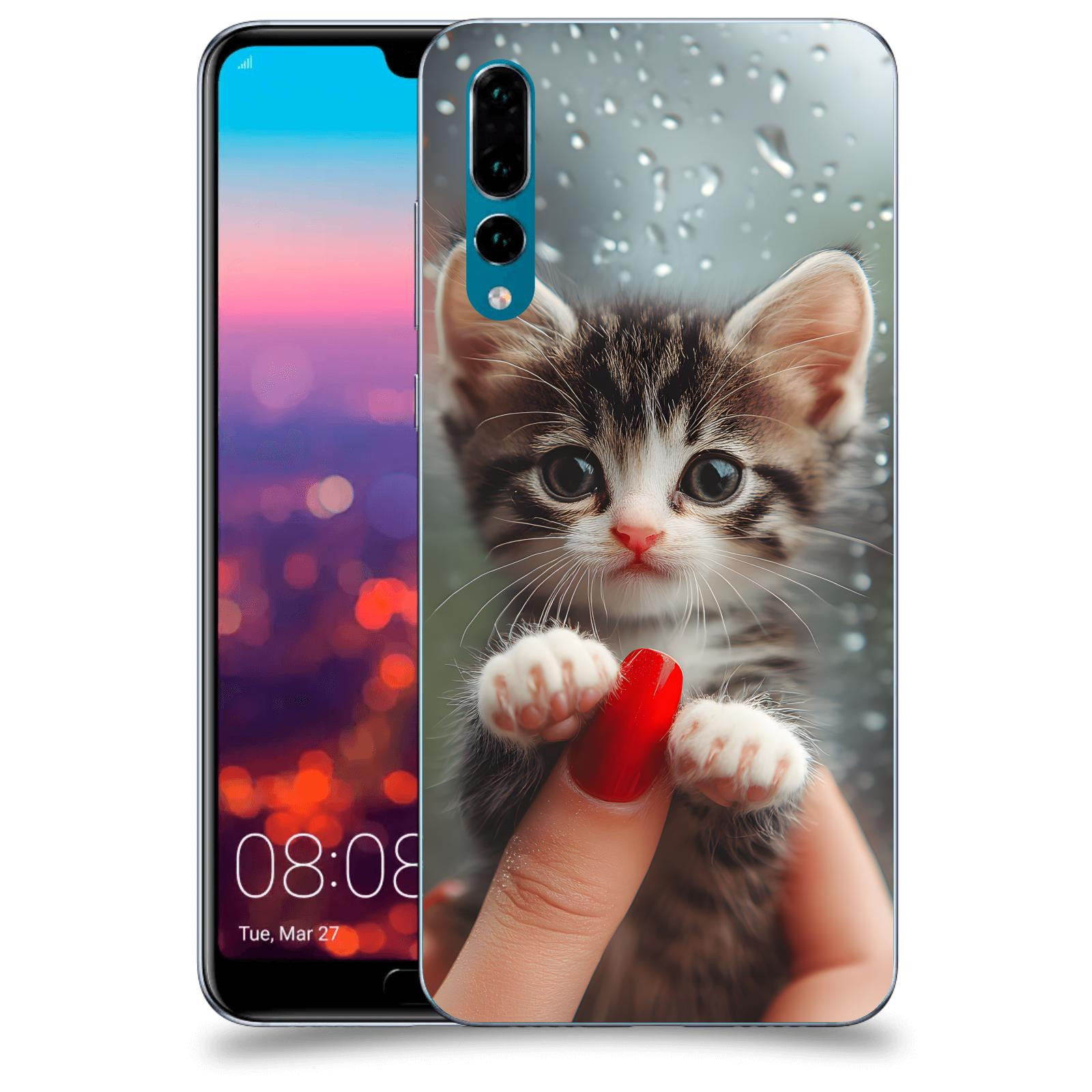 ACOVER Kryt na mobil Huawei P20 Pro - Koťátko 2