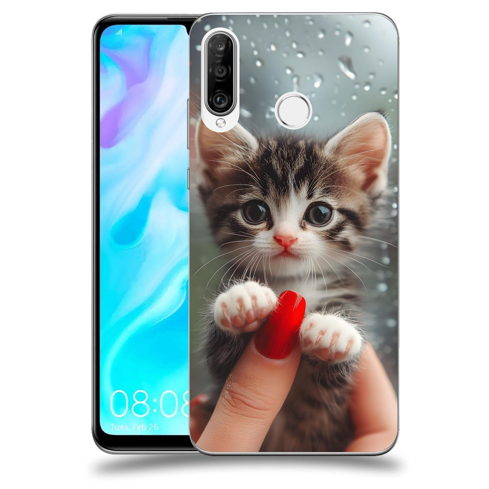 ACOVER Kryt na mobil Huawei P30 Lite - Koťátko 2