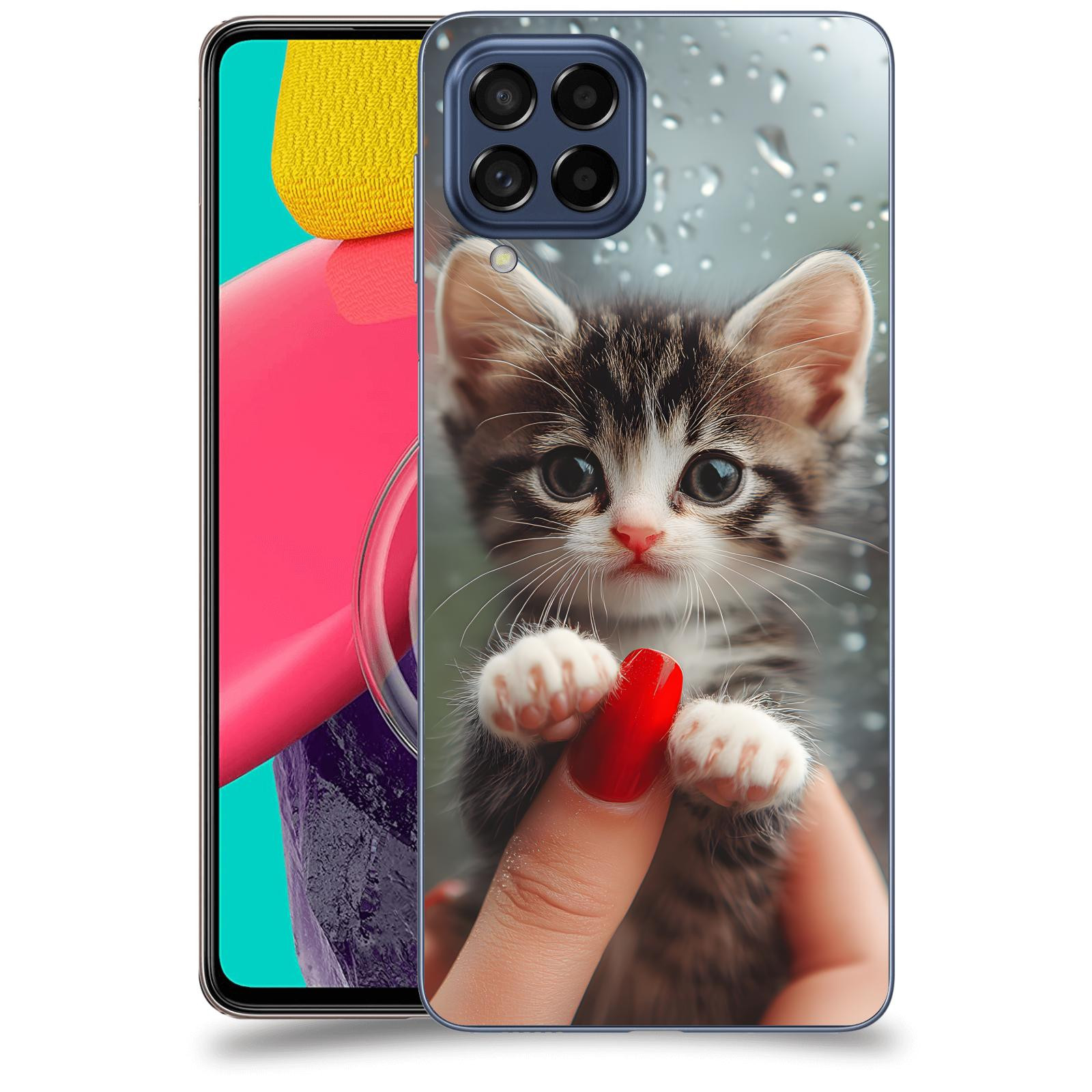 ACOVER Kryt na mobil Samsung Galaxy M53 5G - Koťátko 2