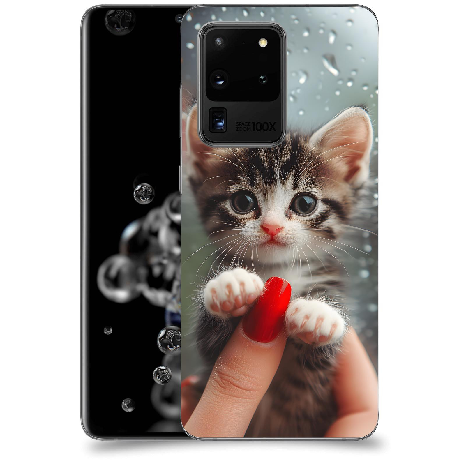 ACOVER Kryt na mobil Samsung Galaxy S20 Ultra 5G G988F - Koťátko 2
