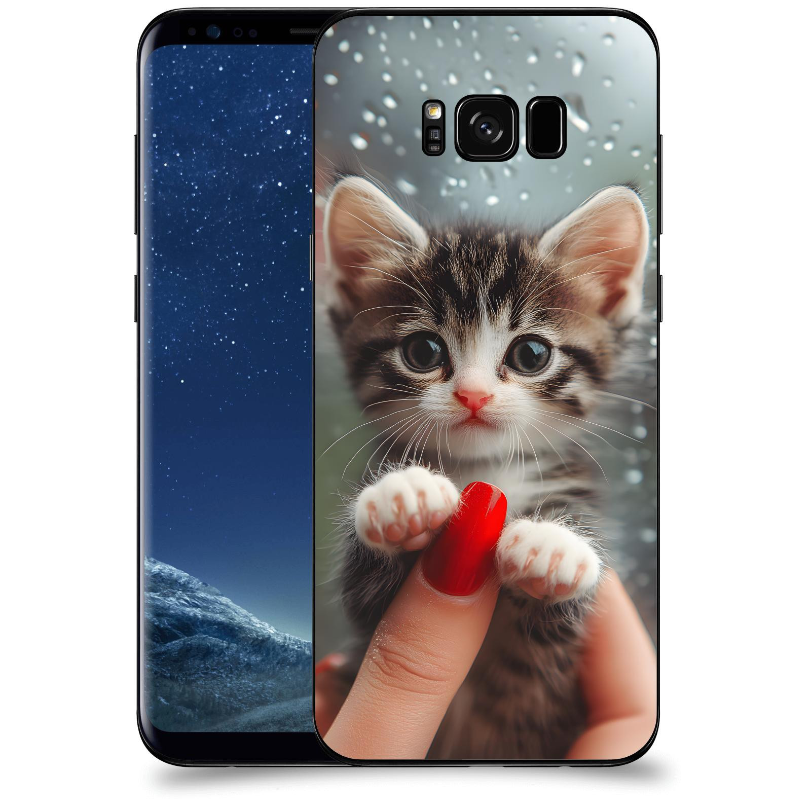 ACOVER Kryt na mobil Samsung Galaxy S8+ G955F - Koťátko 2