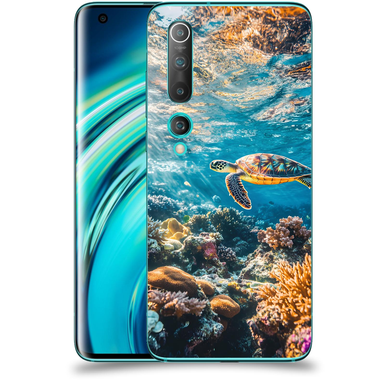 ACOVER Kryt na mobil Xiaomi Mi 10 - Želva