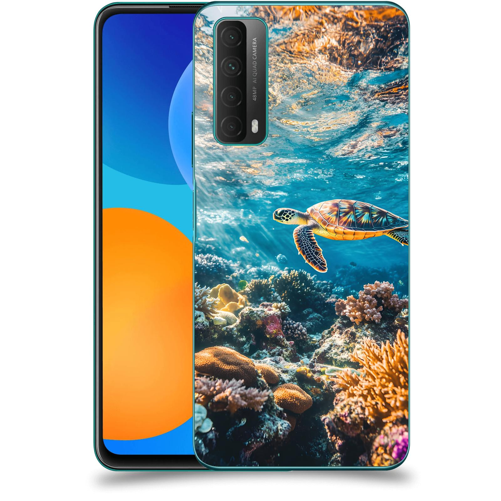 ACOVER Kryt na mobil Huawei P Smart 2021 - Želva