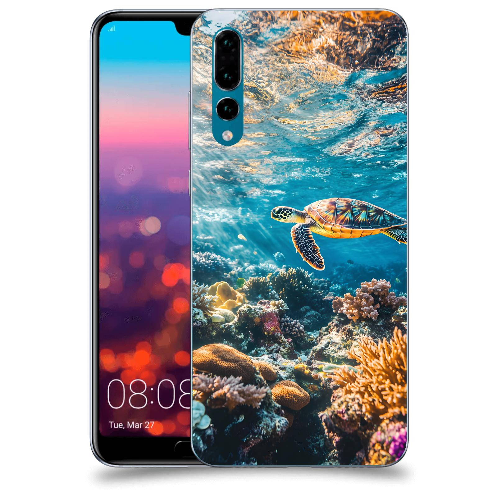 ACOVER Kryt na mobil Huawei P20 Pro - Želva
