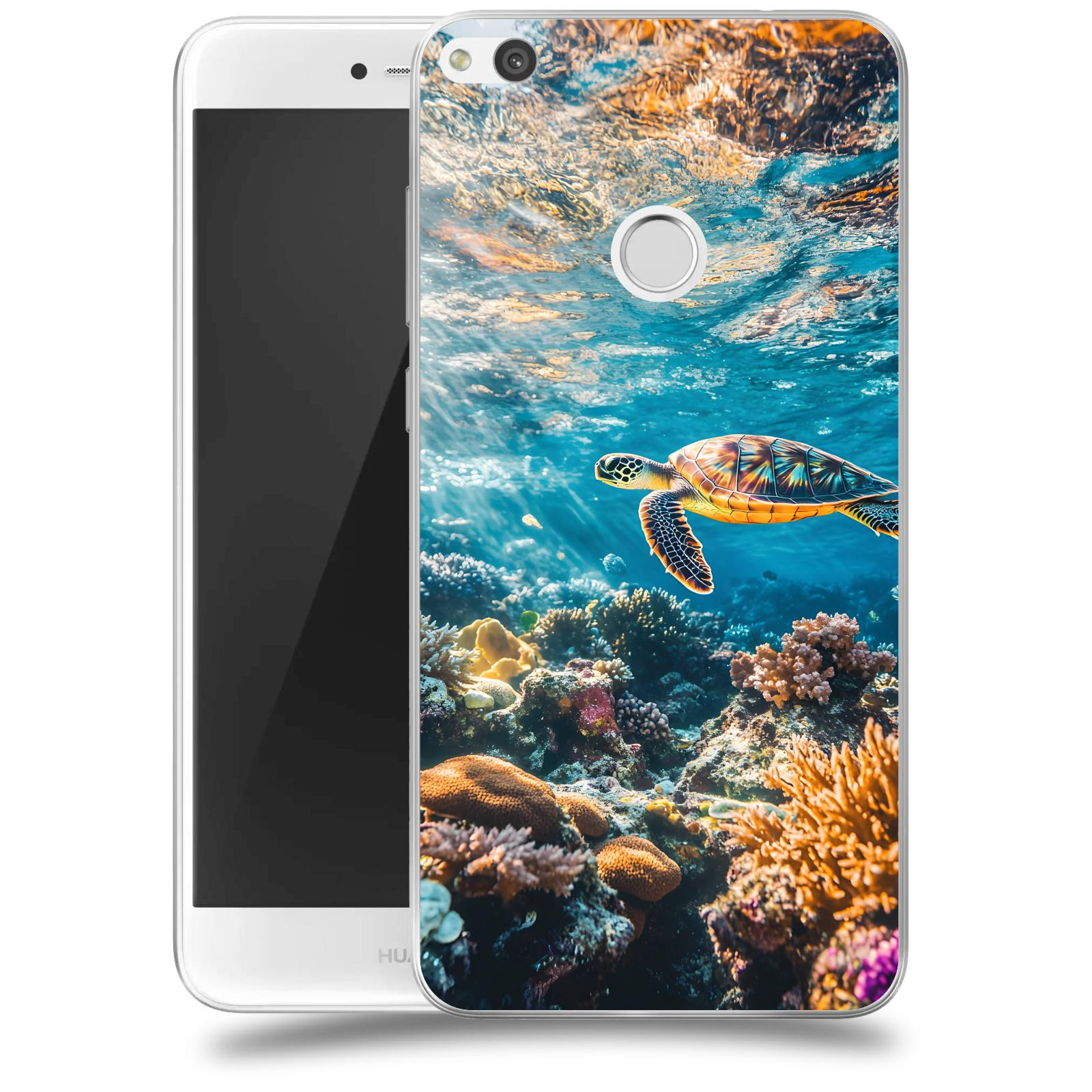 ACOVER Kryt na mobil Huawei P9 Lite 2017 - Želva