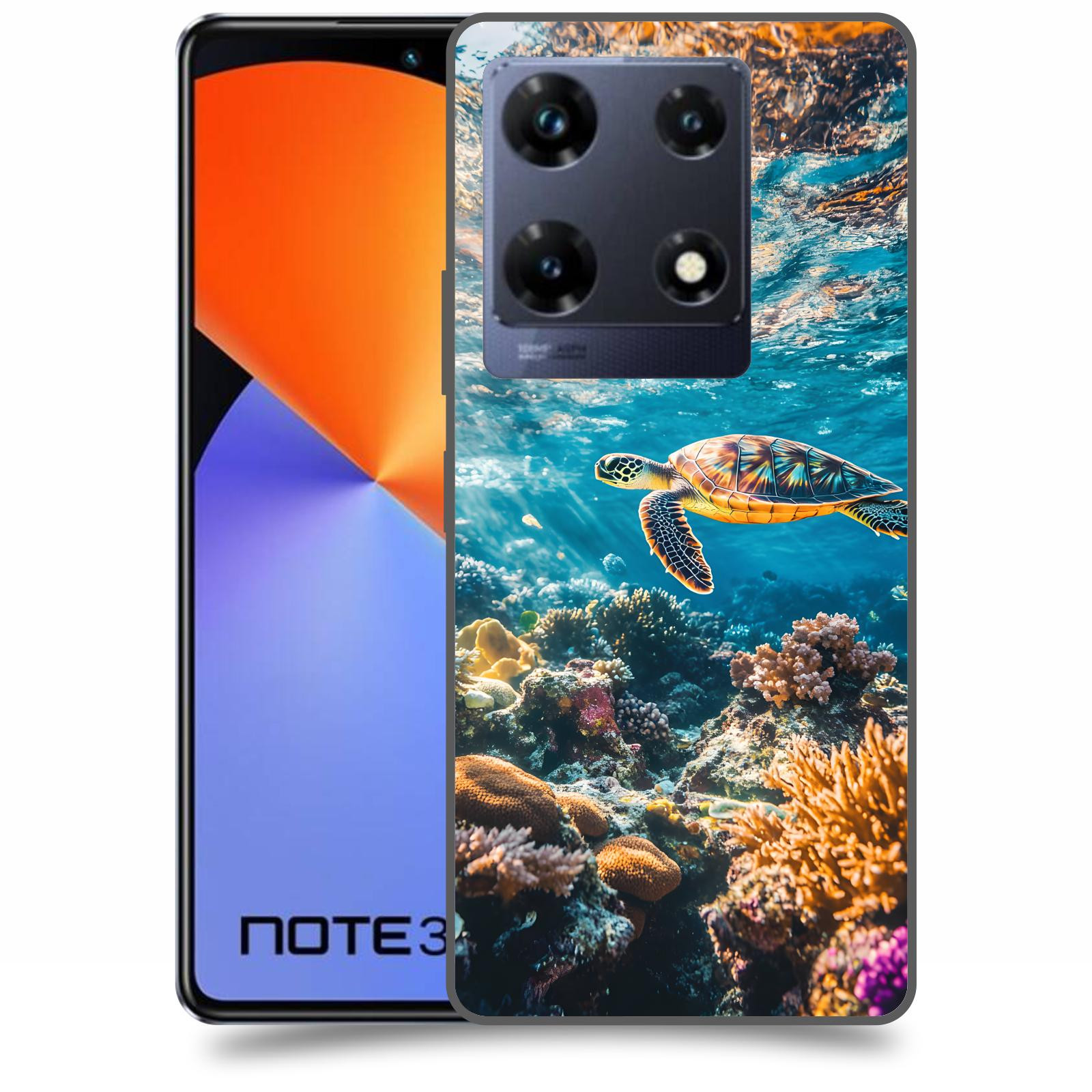 ACOVER Kryt na mobil Infinix Note 30 PRO - Želva