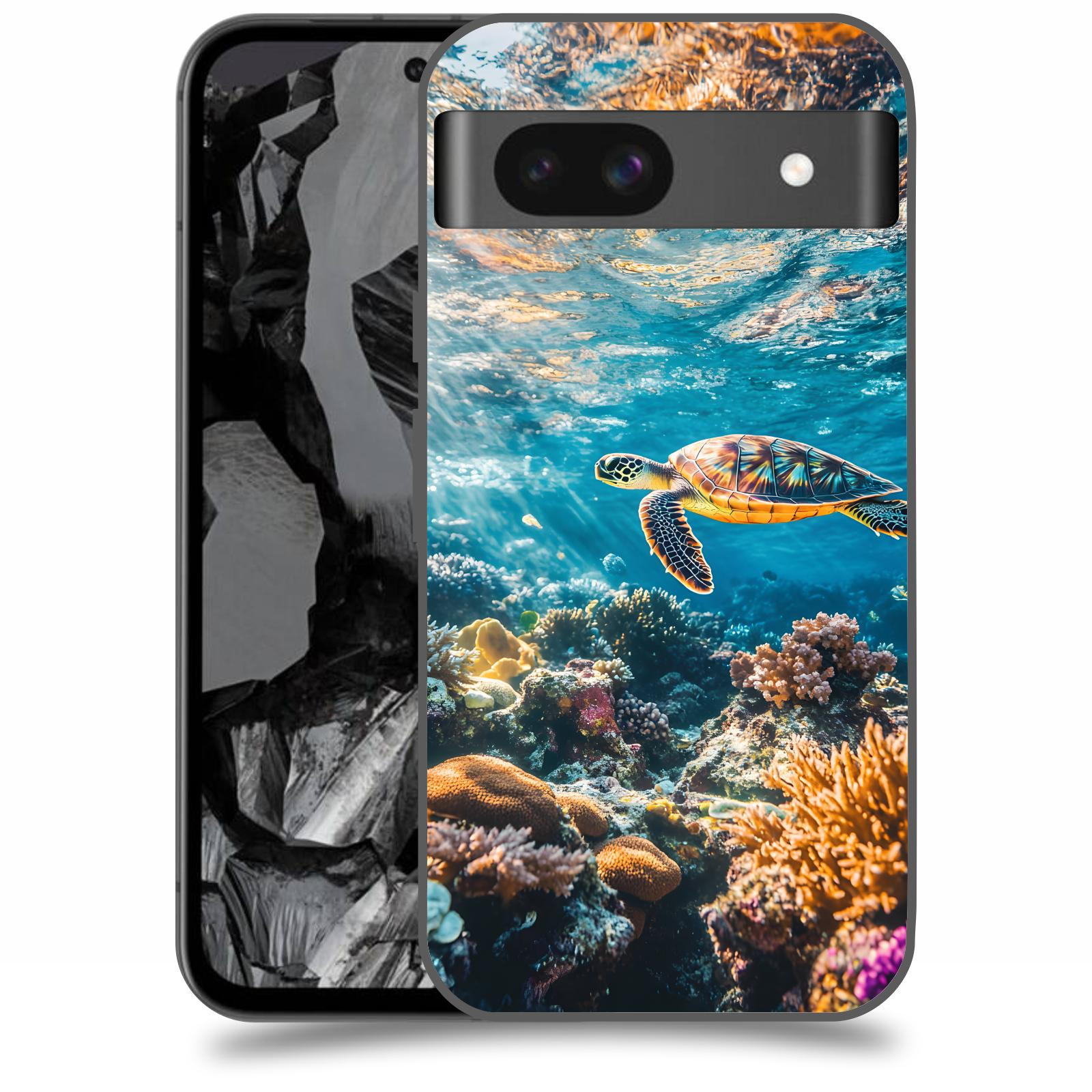 ACOVER Kryt na mobil Google Pixel 8A - Želva