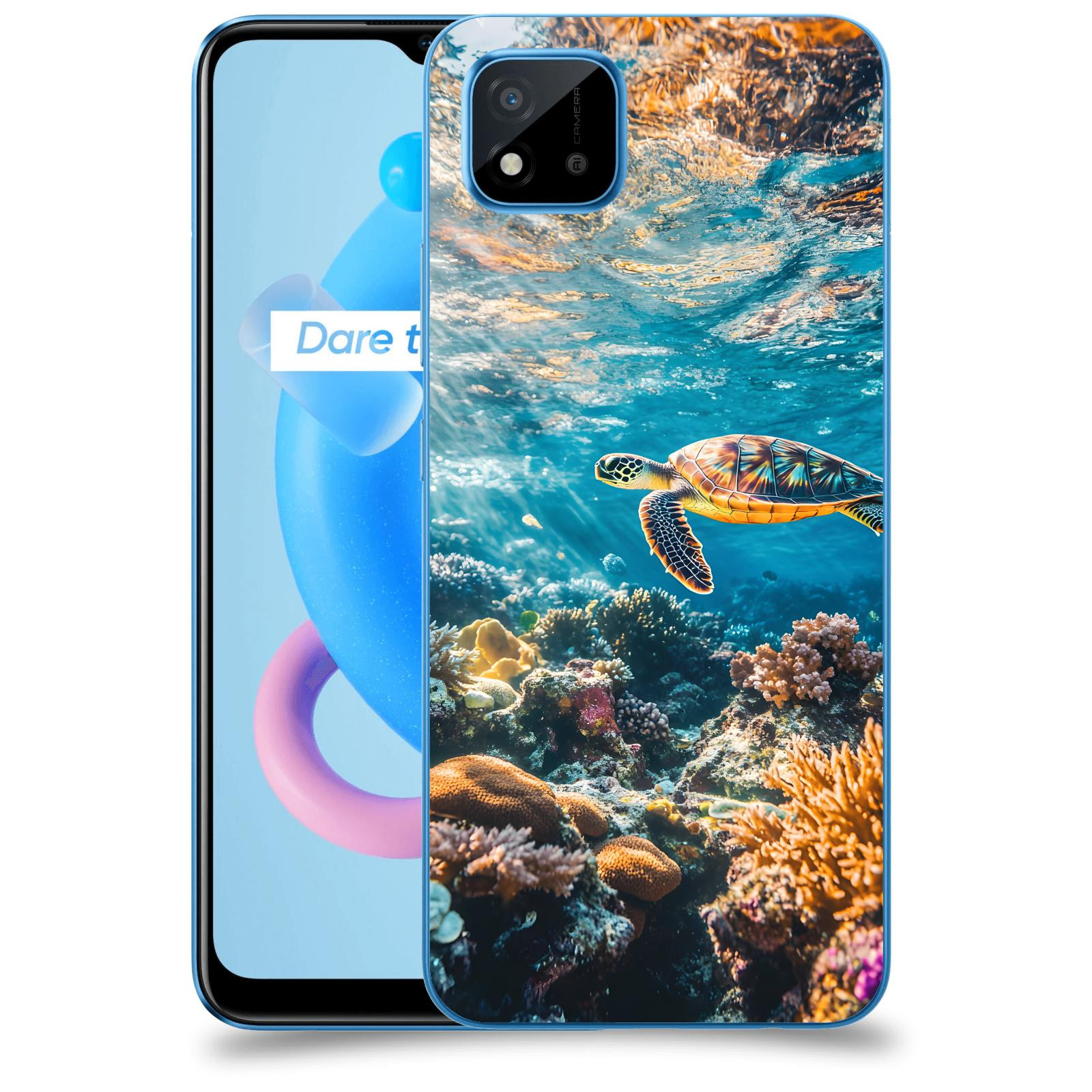 ACOVER Kryt na mobil Realme C11 (2021) - Želva