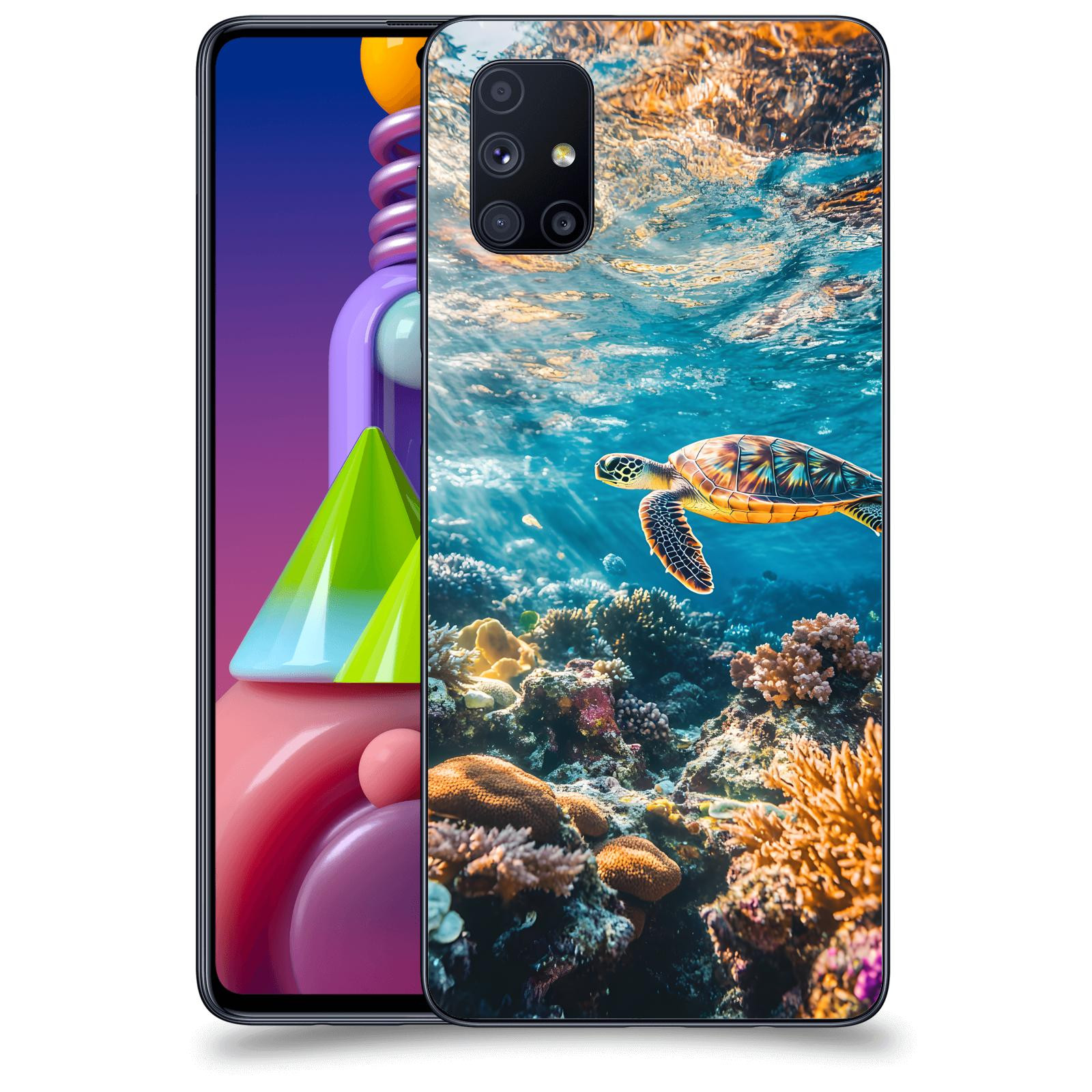 ACOVER Kryt na mobil Samsung Galaxy M51 M515F - Želva